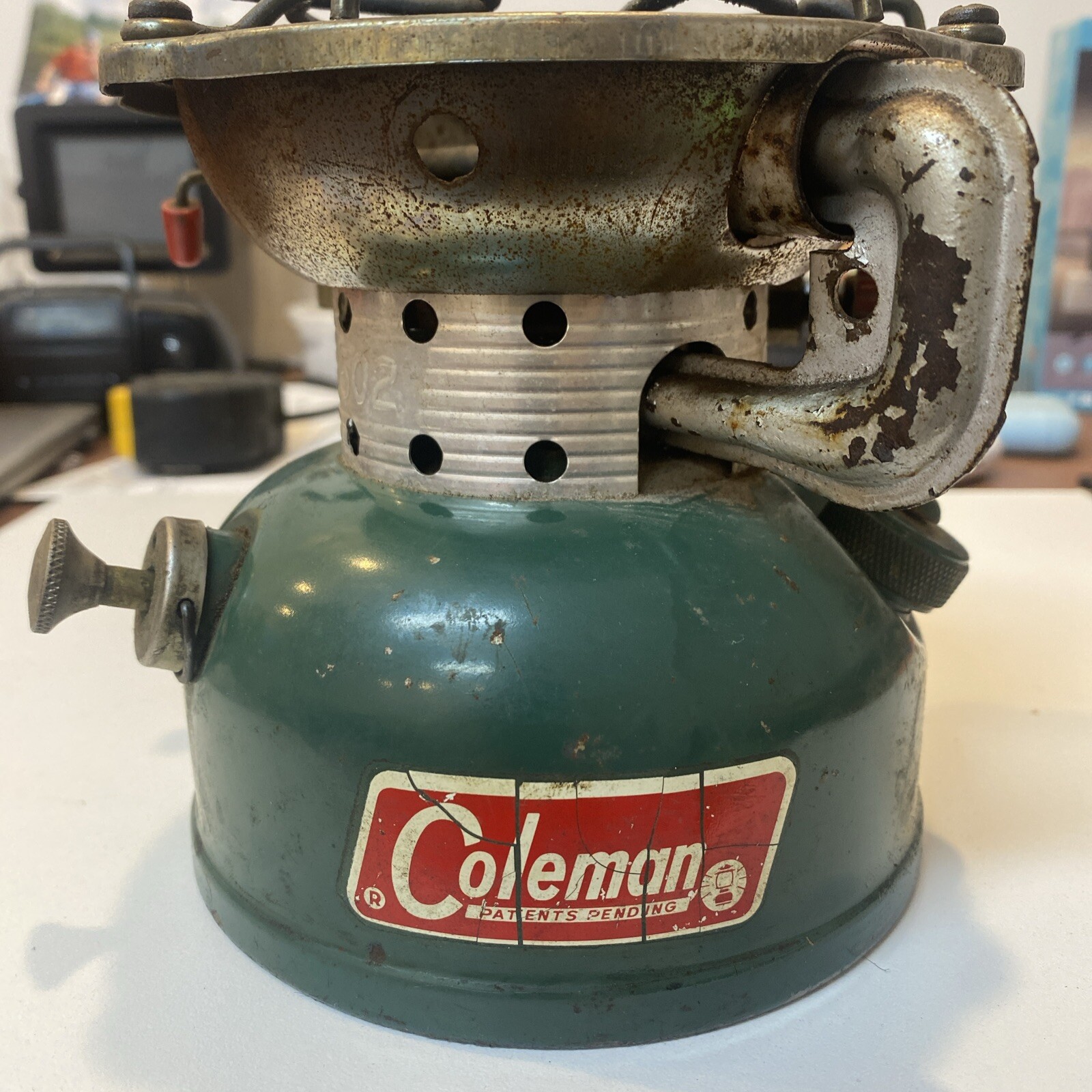 Vintage Coleman 502 One Burner Sportster Stove 68 Camp Cooking B57