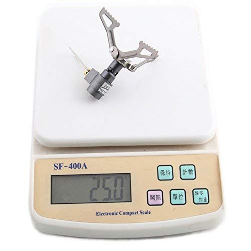 BRS-3000T Titanium Gas Burner Camping Stoves Ultralight w 1 Extra Backup O-Ring