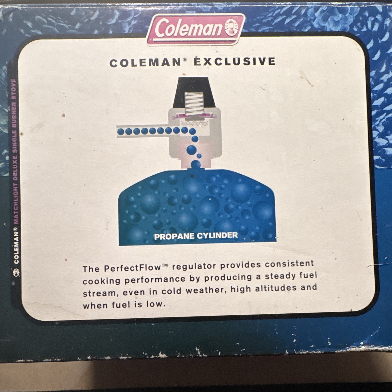 Coleman Matchlight Deluxe Single Burner Propane stove