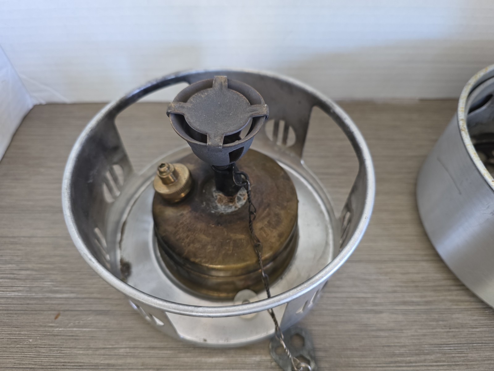 SIGG TOURIST CAMP BACKPACKING ALUMINUM COOK SET & SVEA 123 STOVE SYSTEM UNTESTED