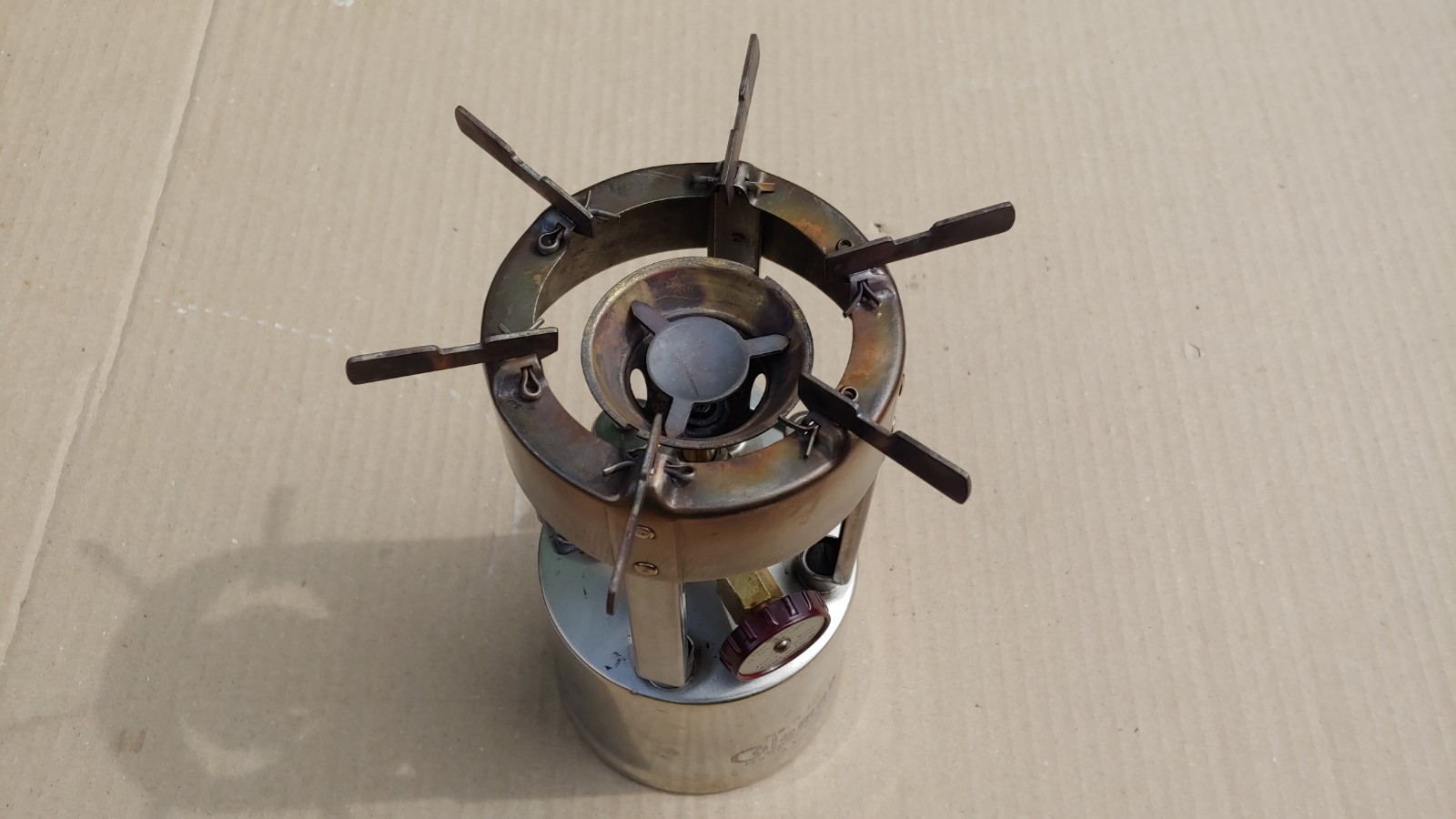 Coleman B47 530 Pocket Stove with Funnel Vintage Camping Camp