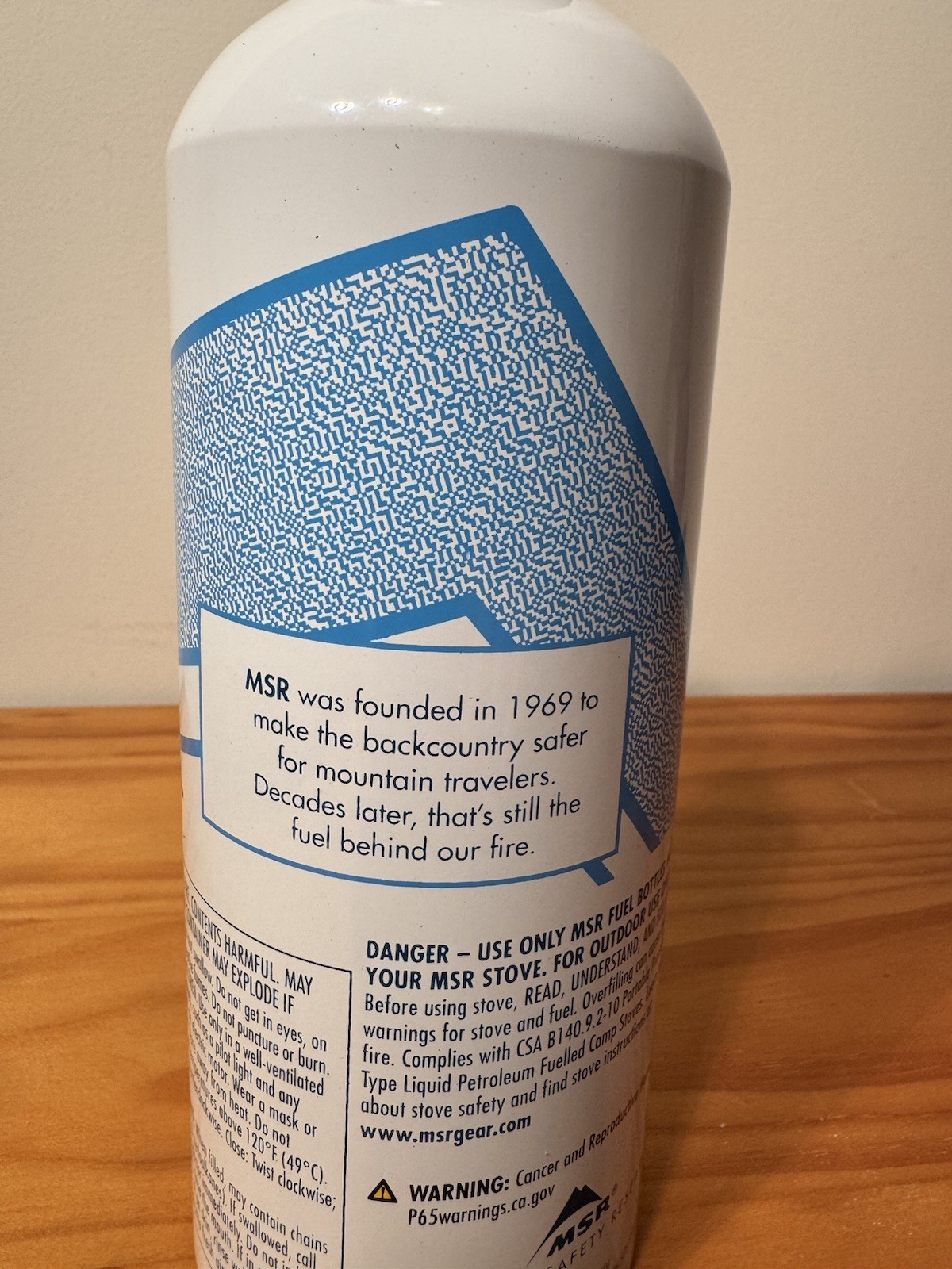 MSR 50th Anniversary Edition 20 fl. oz. Fuel Bottle