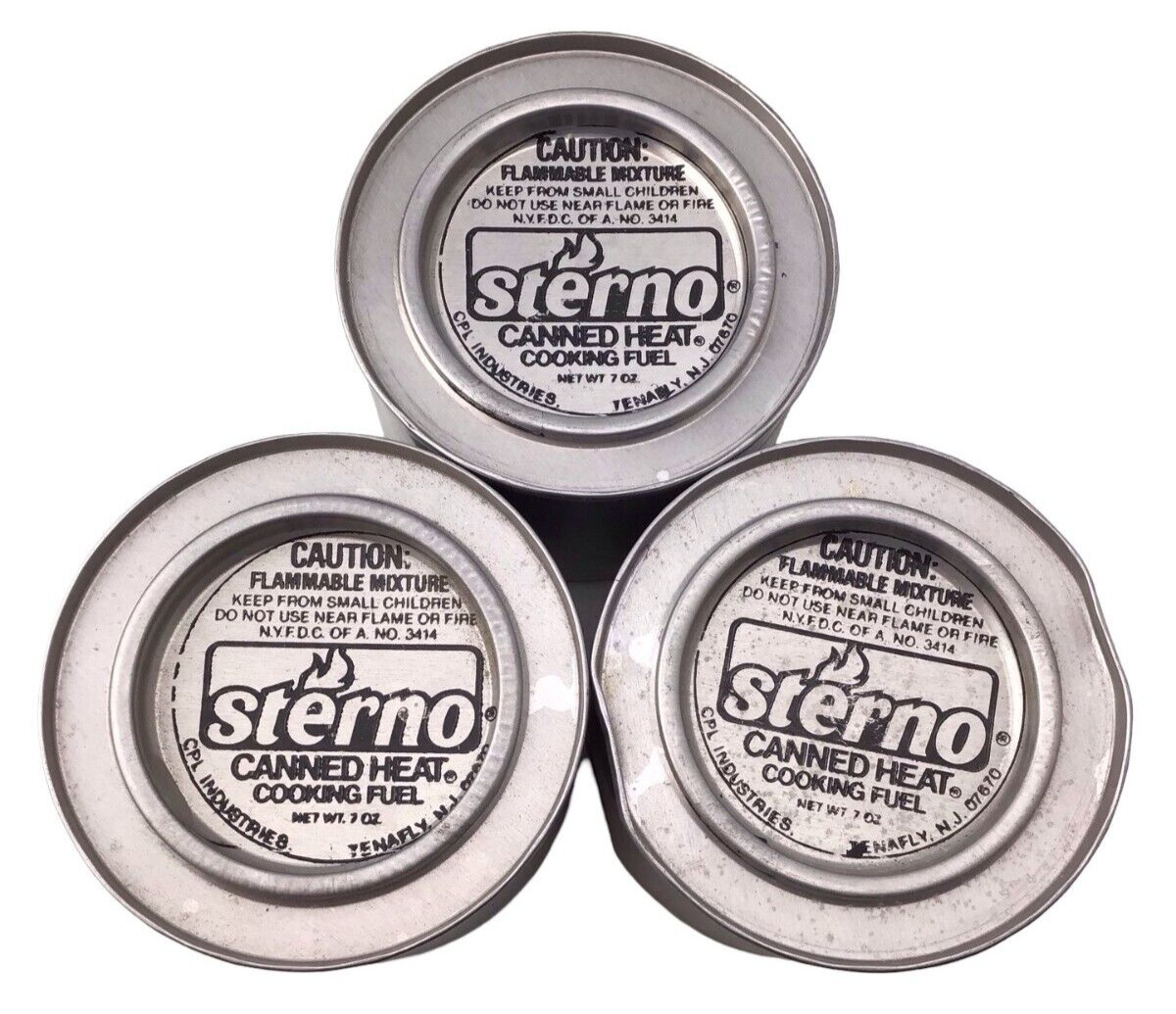Outdoor Camping Fire Bundle Folding Stove Magnesium Lighter 3 Sterno Canned Heat