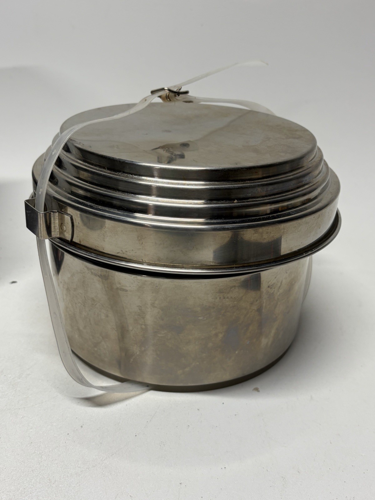 Vintage Coleman 550B499 Peak 1 Multi Fuel Lightweight Backpack Stove w/ Case Box