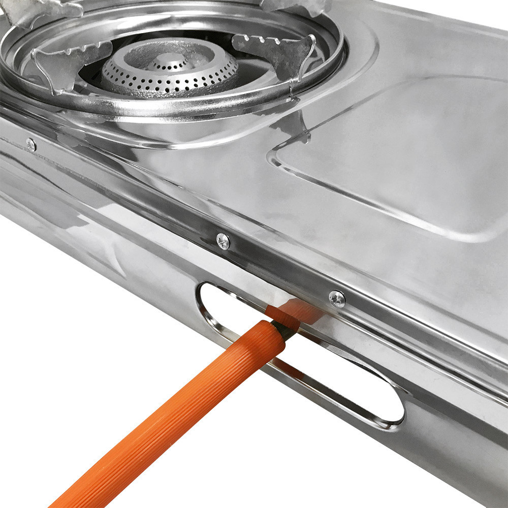 Portable Camping Outdoor 2 Burners Stove Propane Gas Stove BTU 20,000