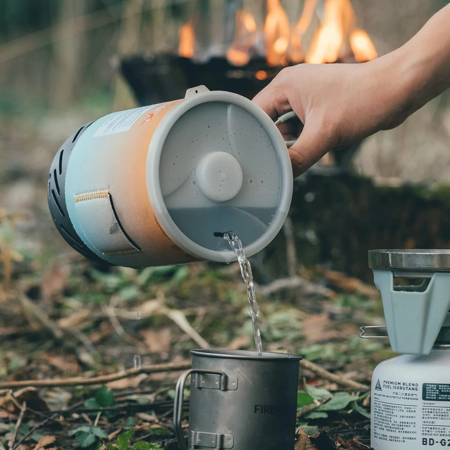 Fire-Maple “Fixed Star 1” Personal Cooking System | Pot/Jet Burner Stove System