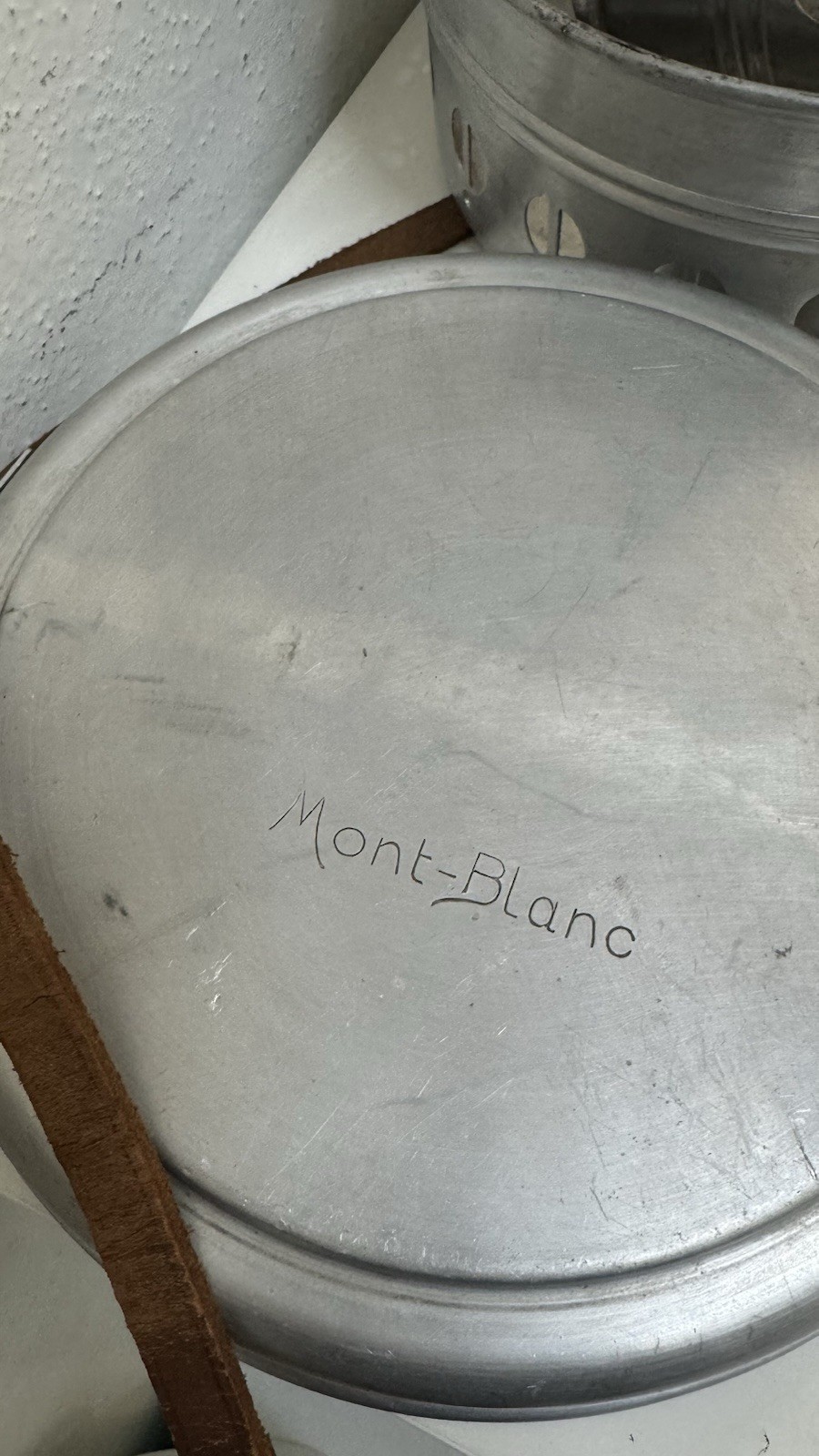 Army Military Mont Blanc Cookware with Spirit Cooker Stove Cookkit Camping