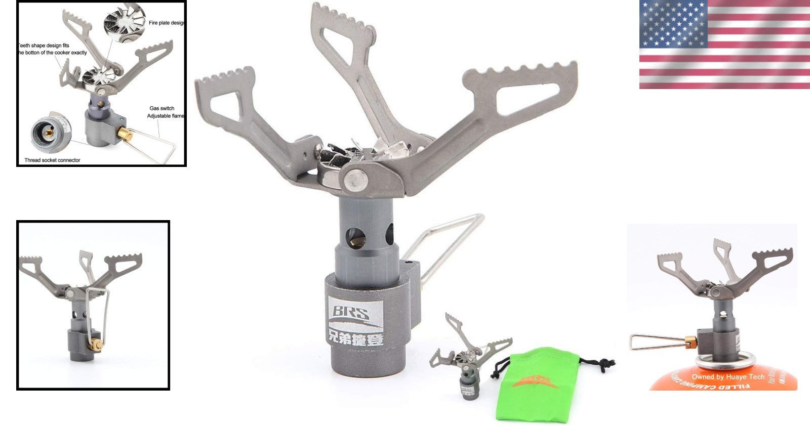 3000T Ultralight Gas Stove – Compact 25g Cooking Power for Outdoor Adventures