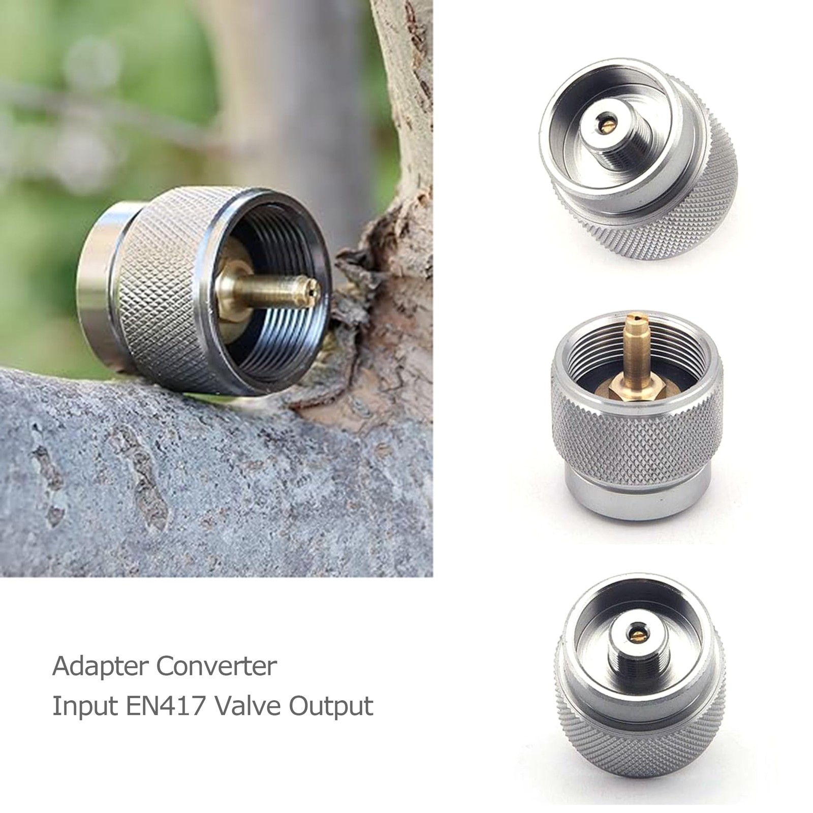 Propane to Butane Adapter Propane Tank Gas Adapter Converter Input EN417 Valve