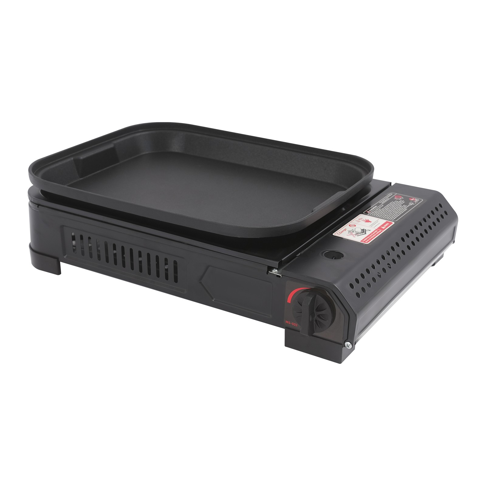 Butane Stove with Grill Pan Portable Camping Gas Stove Gas Grill Stove 2.1KW