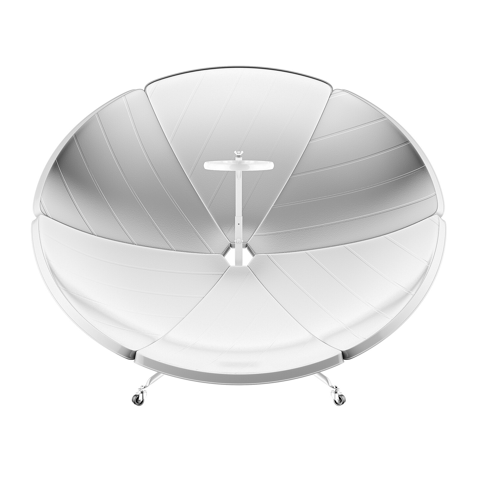 Parabolic Solar Cooker High Efficiency Sun Oven 700-1000°C Outdoor Camping 1800W