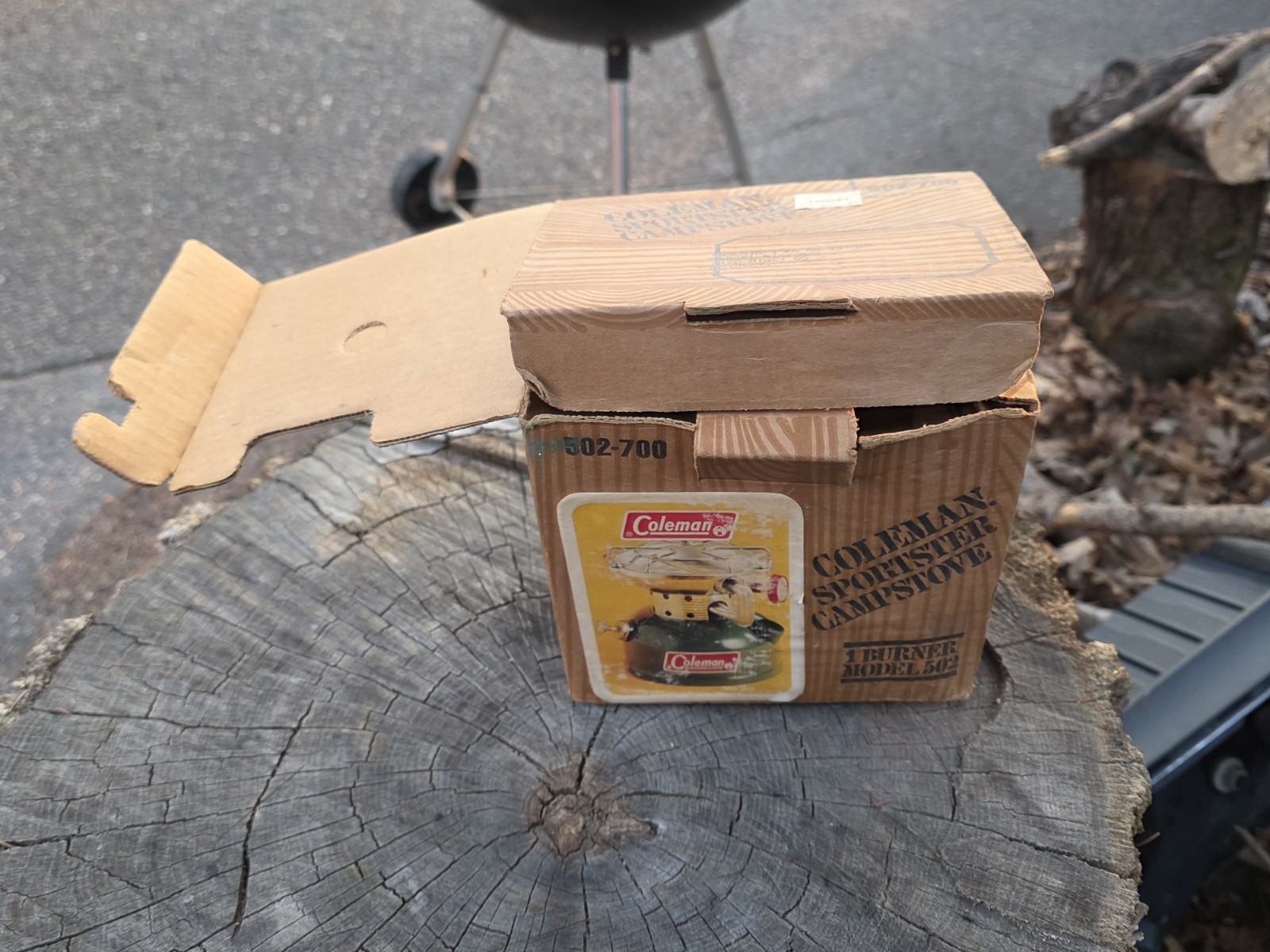 Vintage Coleman 1980 2/80 Sportster Camp Stove 502-700 Gas w/ Original Box