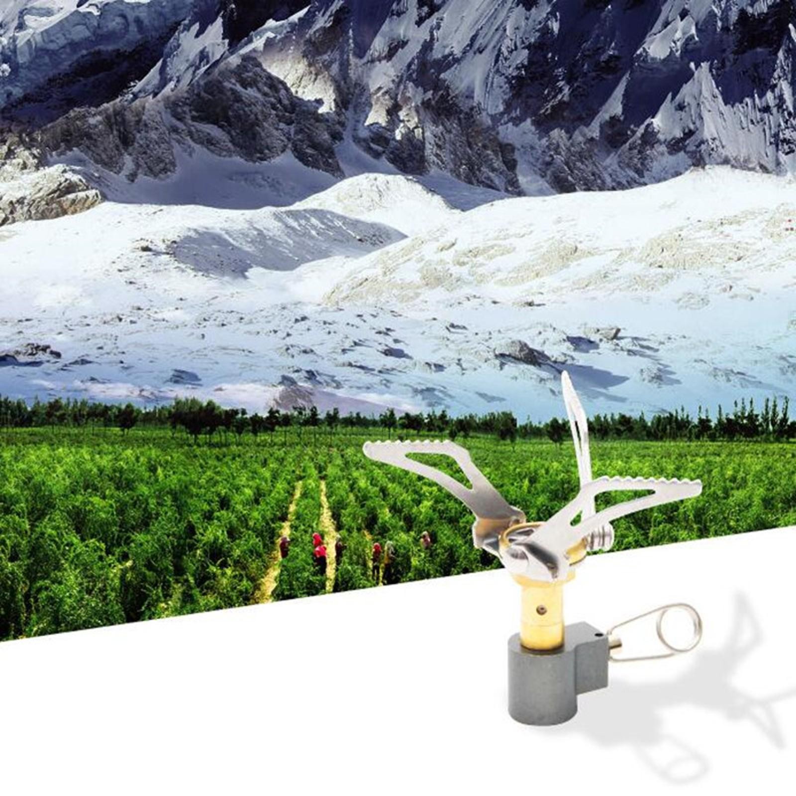 3000W Outdoor Picnic Gas Burner Portable Camping Hiking Mini Stove Cooker