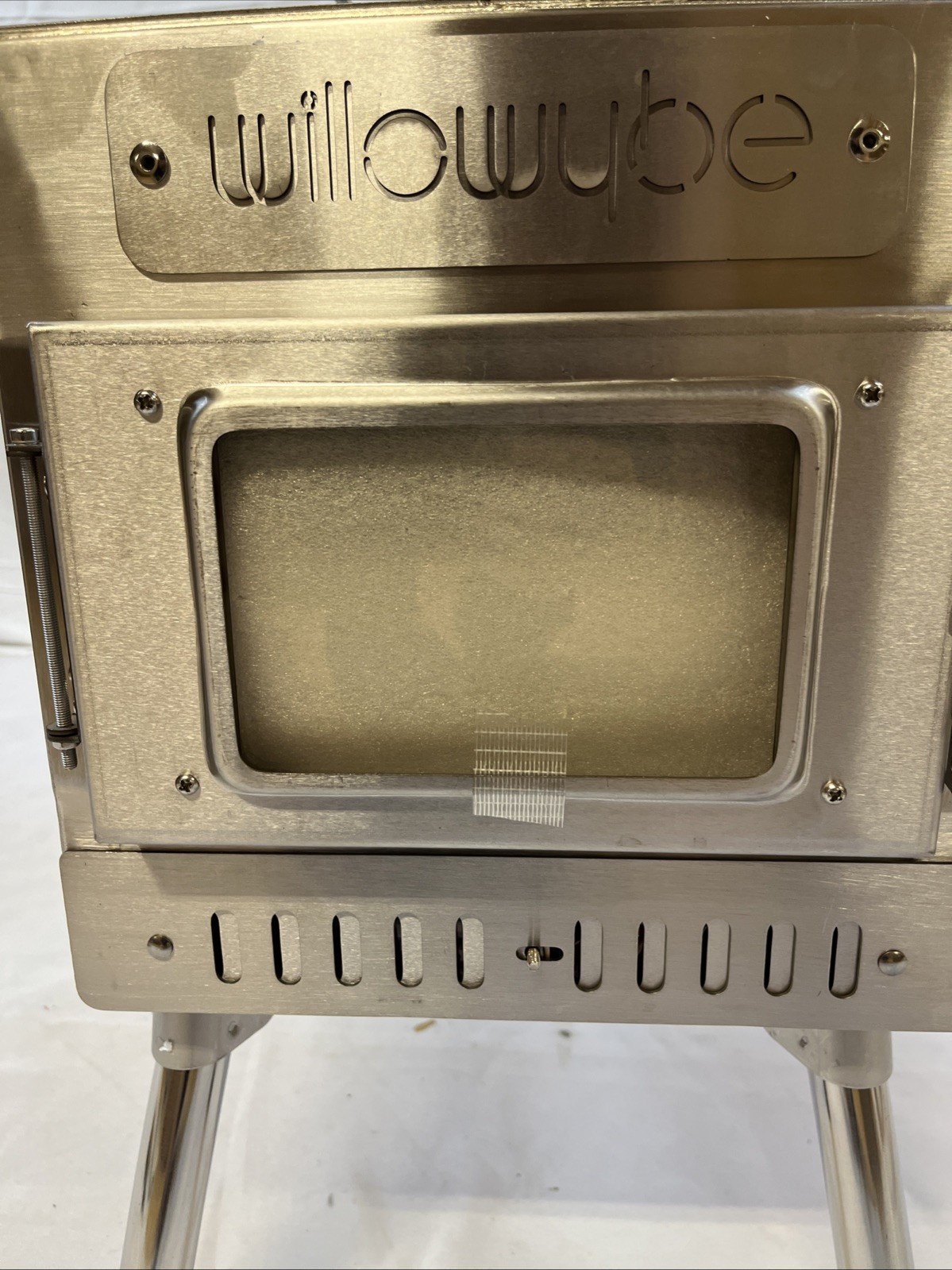 Willowybe Outdoor Sauna Tent Stove, Rocket Stove, Portable Camping Wood Stove