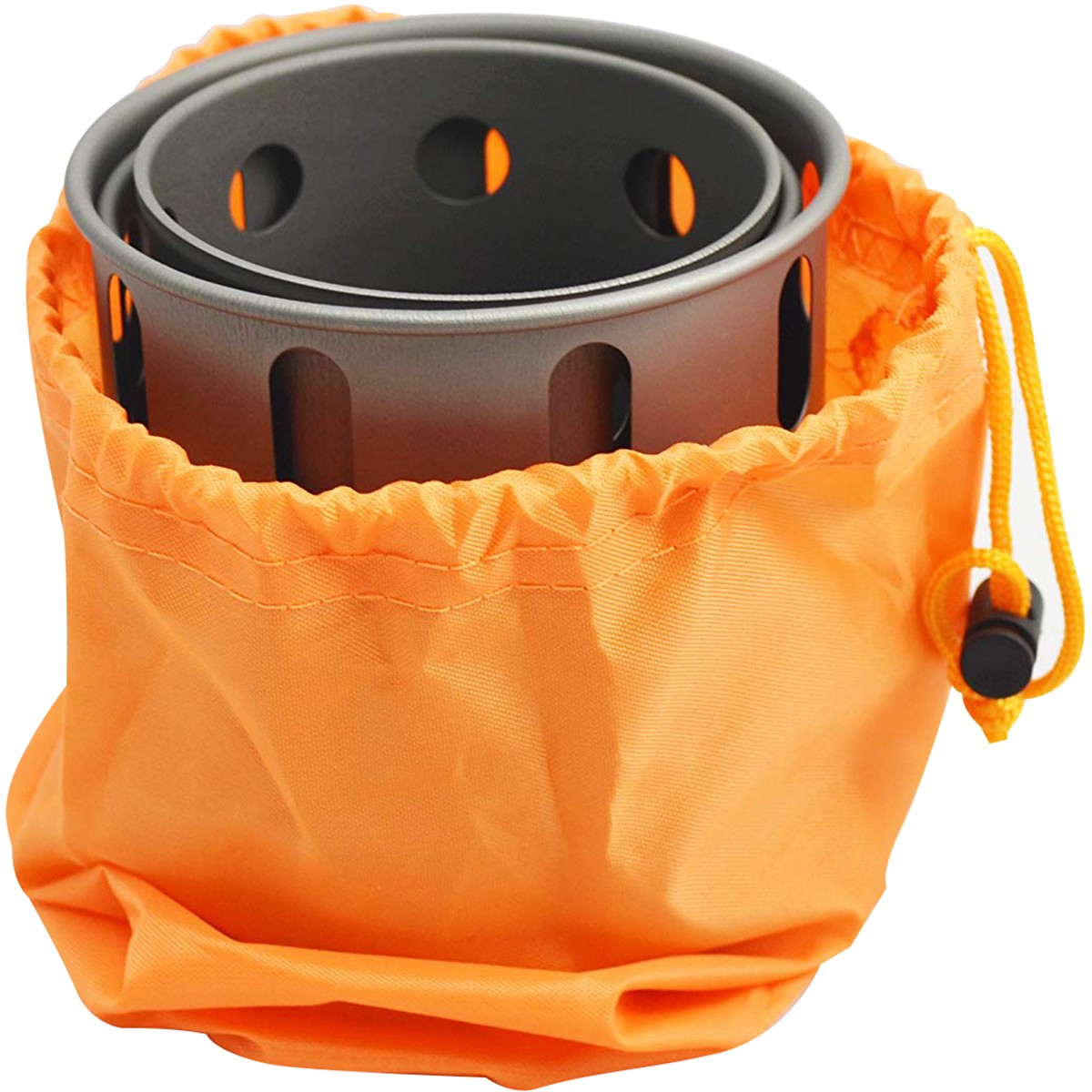 TOAKS Titanium Backpacking Wood Burning Stove STV-12 – Small – Outdoor Camping