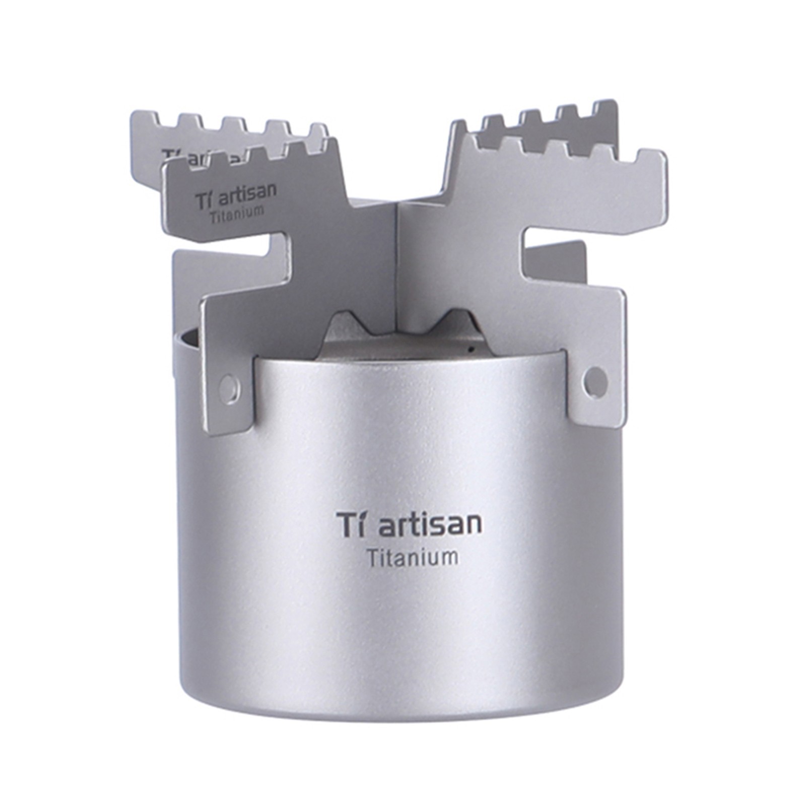 Portable Titanium Liquid Fuel Furnace for Outdoor Cooking and Activities