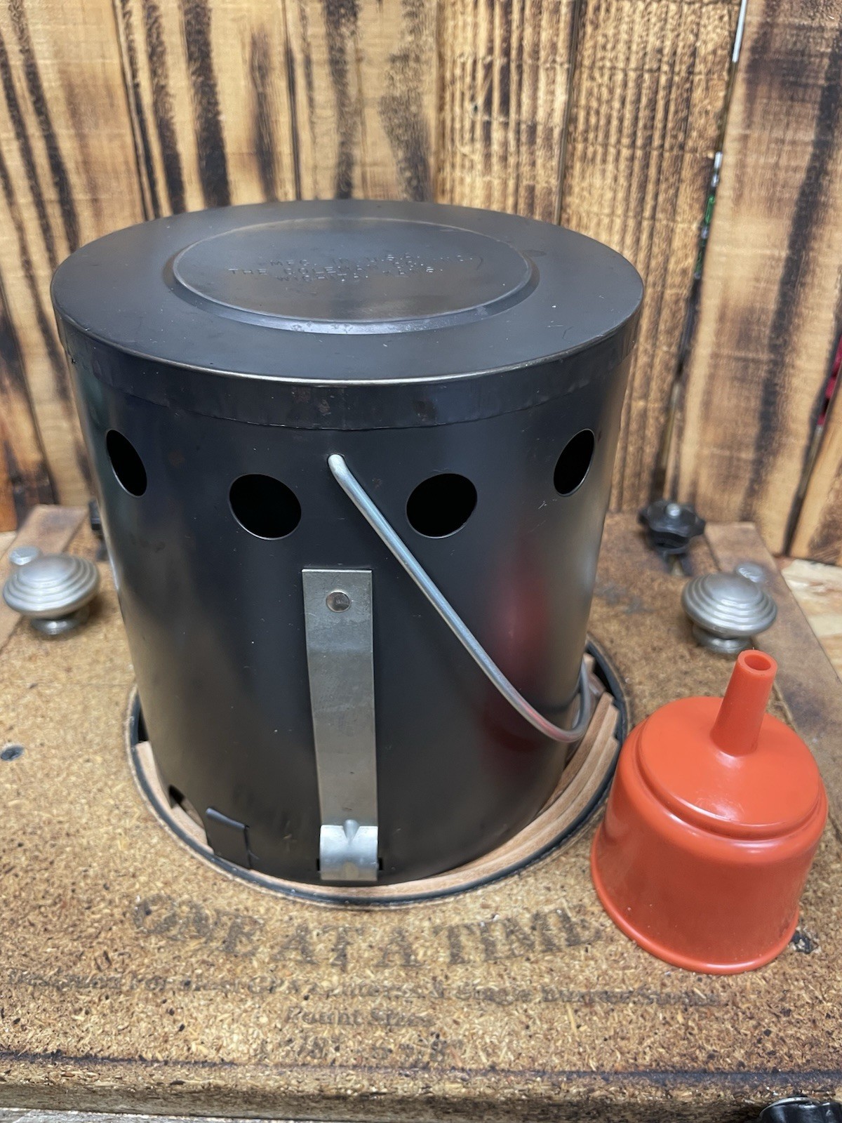 Coleman 502 Fully Functional Restore Single Burner Camp Stove & Heater RD Desc.