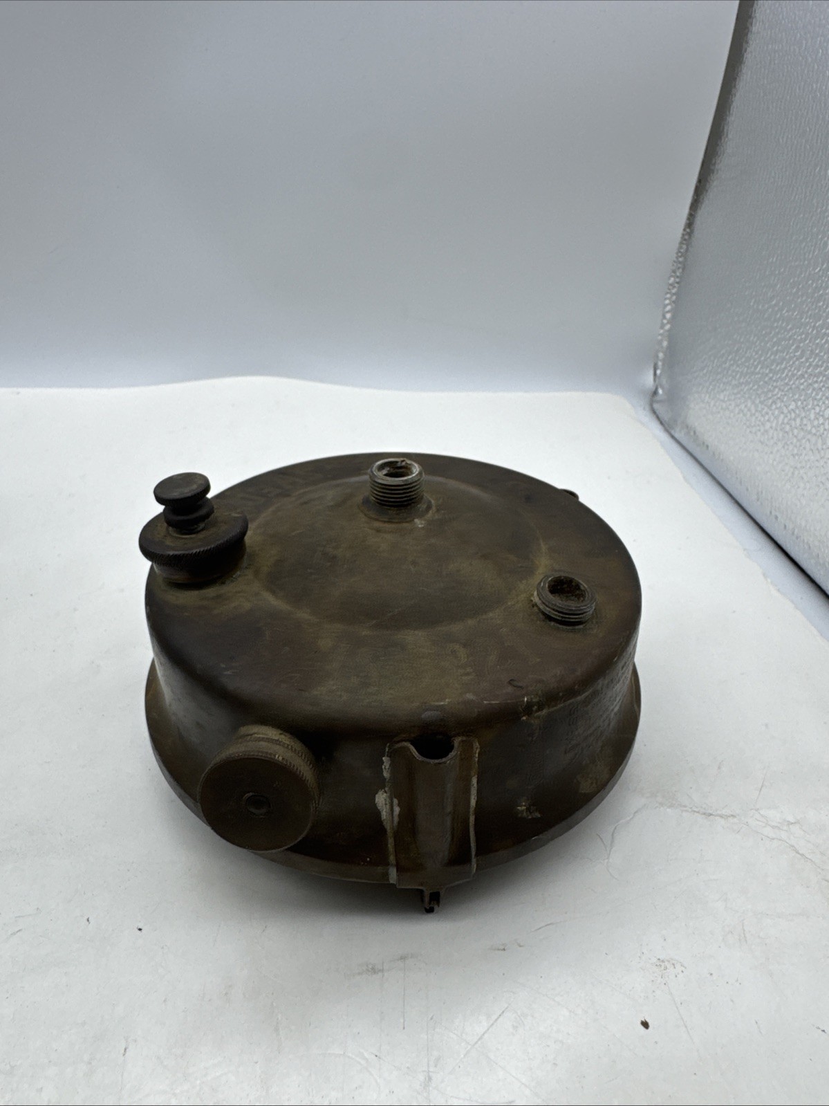 SUPER RARE Antique PHOEBUS 30 Portable CAMP STOVE w/ Original Metal Box (L1)