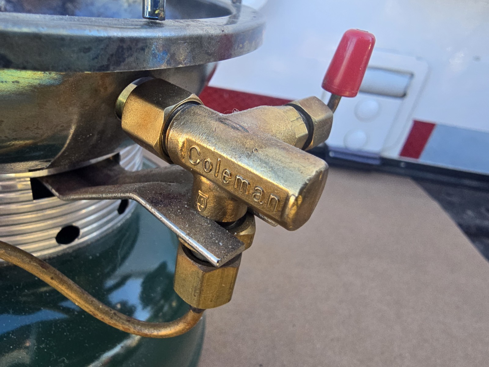 Vintage Coleman 502 Sportster Stove 12-1964 Single Burner Camp Stove Untested