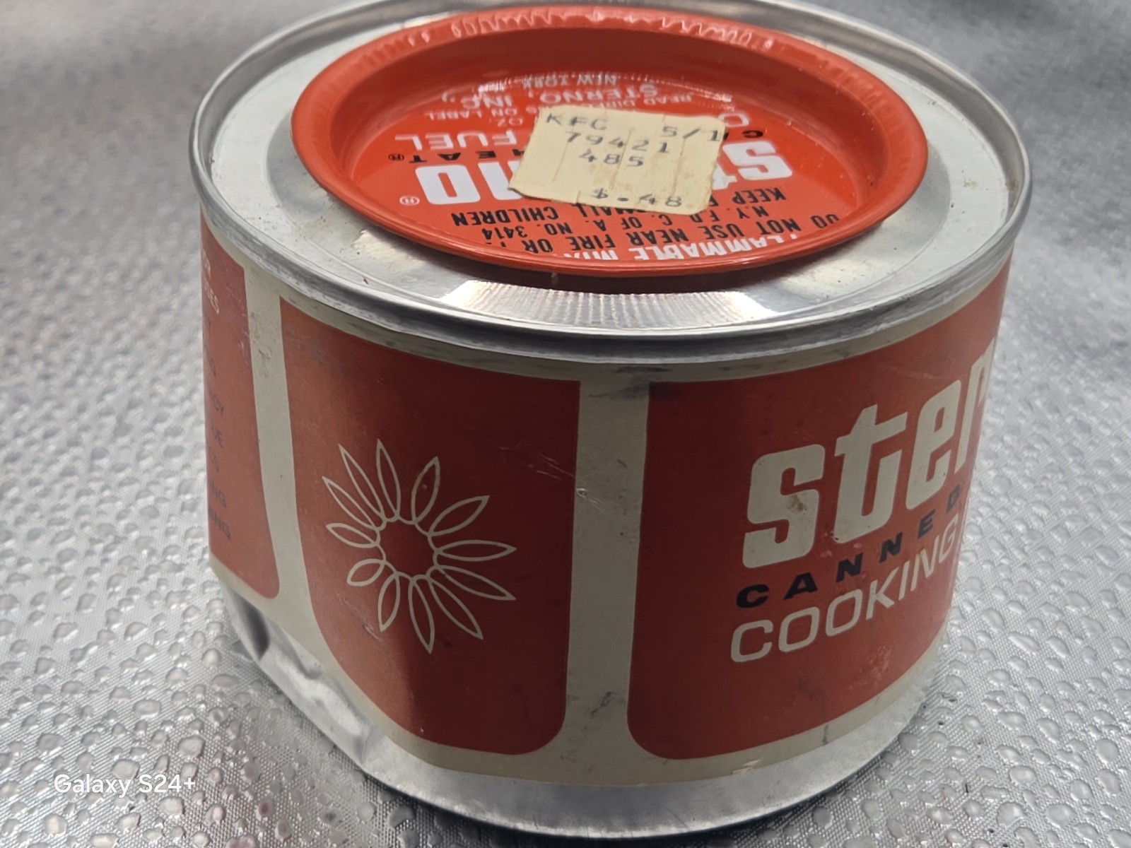Vtg Sterno Double Service Cook Stove #46 Camping Outdoor Heat +Box+1 Can Fuel
