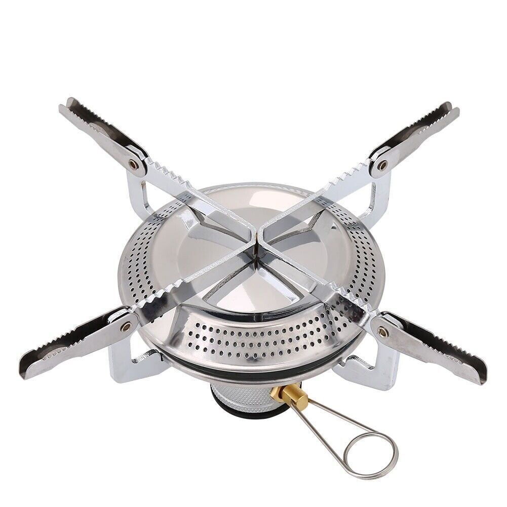 Mini Gas Stove Burner BBQ Camping Picnic Cookware Burner Outdoor Portable Tool
