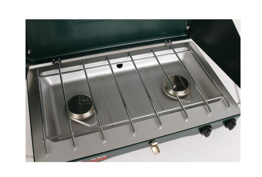 Coleman Brand, Matchlight 10,000 BTU 2-Burner Propane Stove, Black