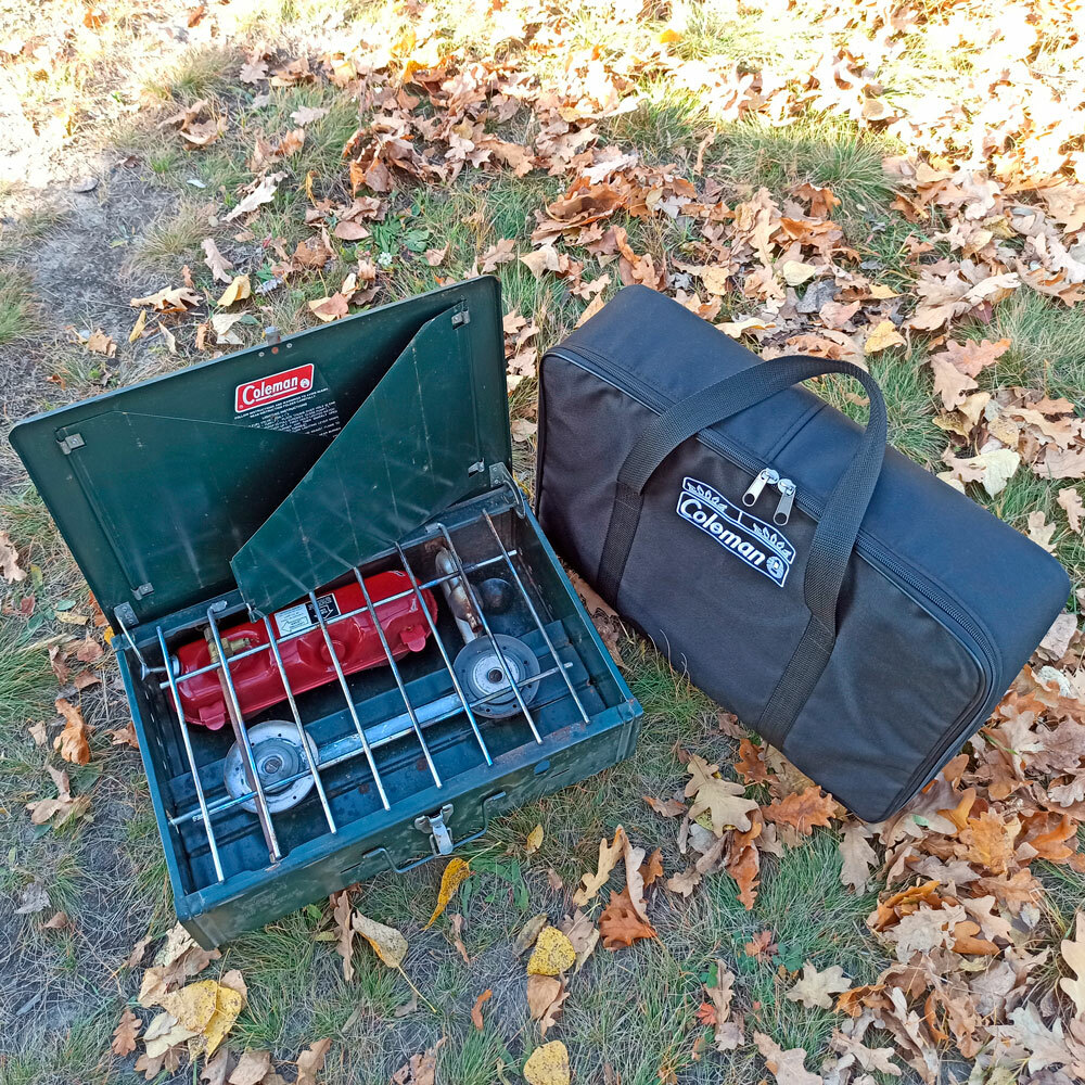 Bag Carry Case Soft Cover Two Burner Camp Stove Coleman 425 Traveling Storage