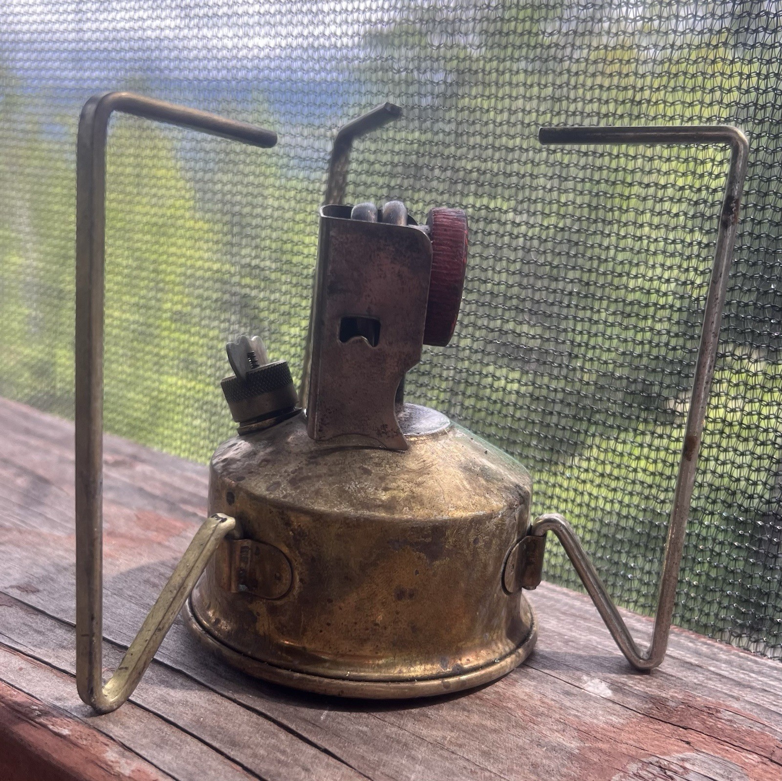 Vintage Ranger Campers’ Stove Green Can 1960’s Handy Gasoline