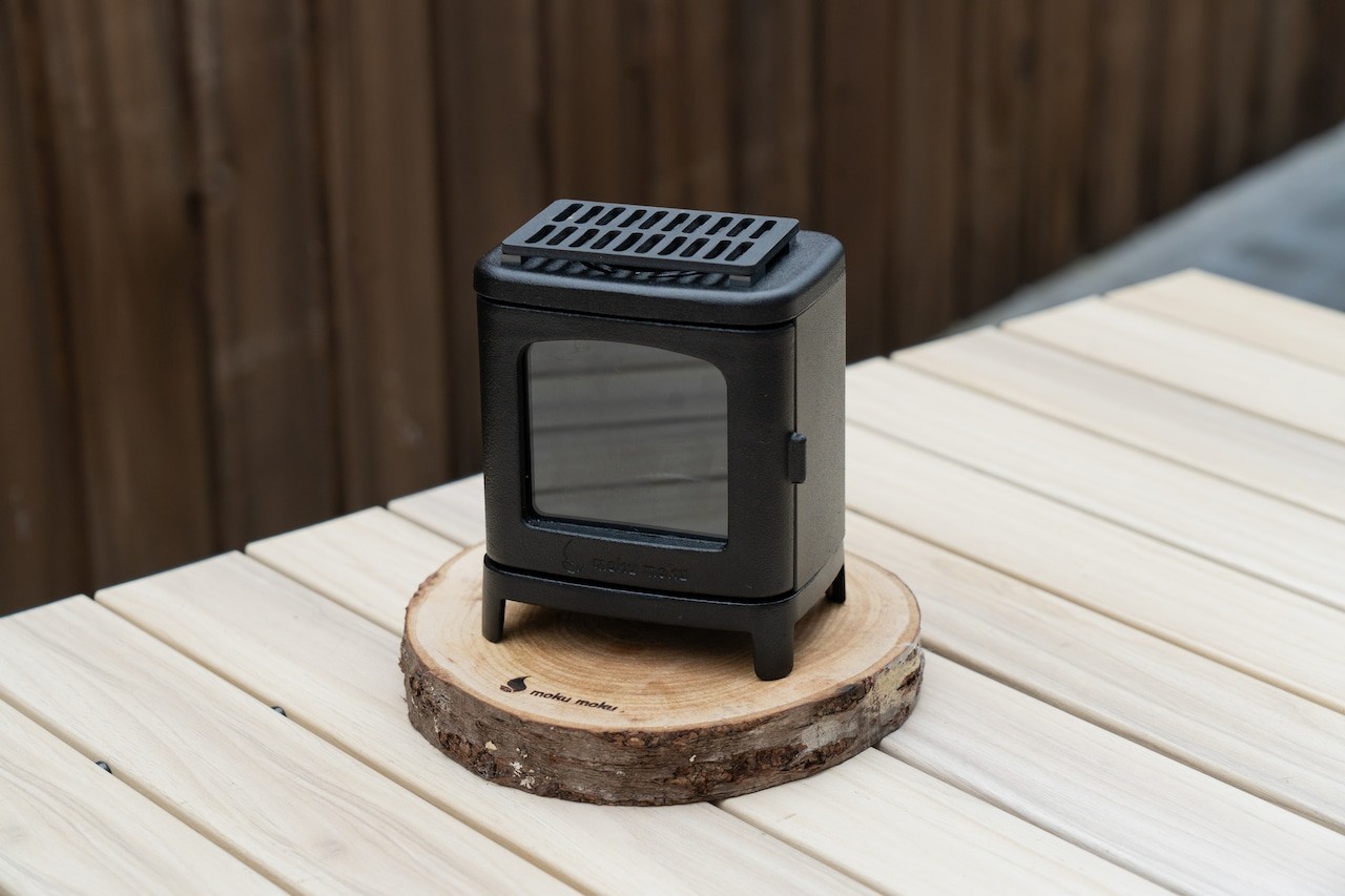 Small Cast Iron Stove Set For Outdoor and Indoor Use Camping Mini fireplace New