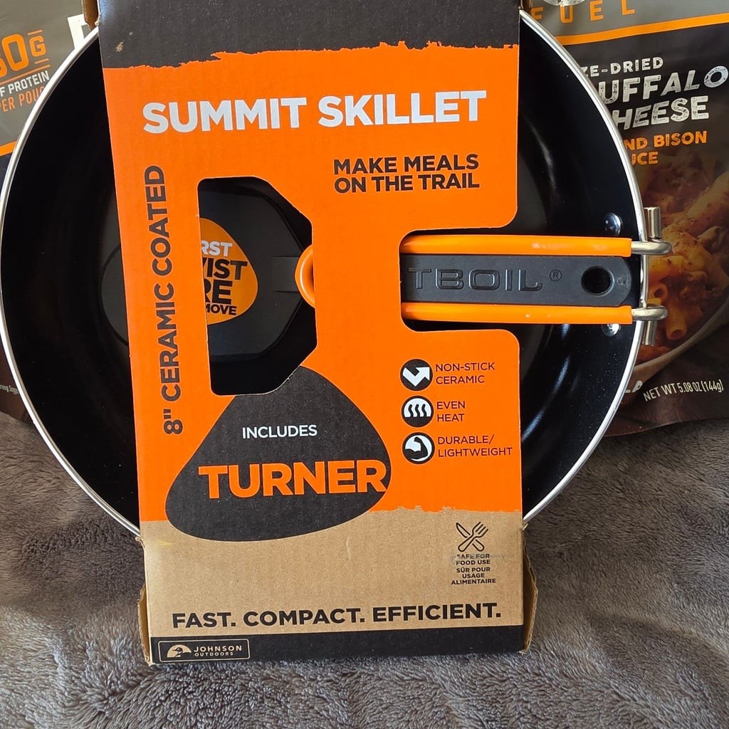 Jetboil Camping Bundle. MightyMO Stove, Cooking Pot, Summit Skillet, and MORE!