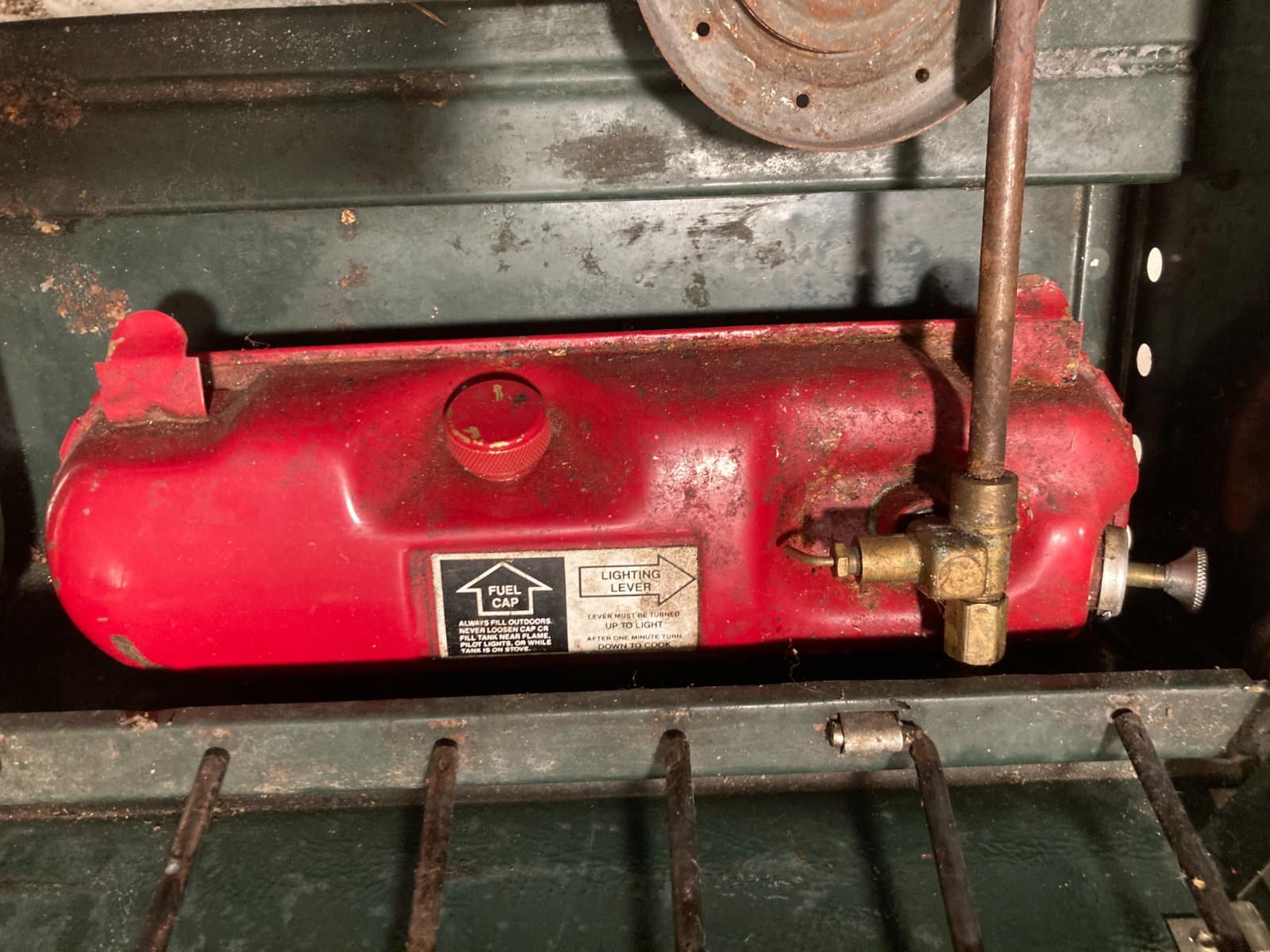 Vintage COLEMAN 425F DUAL BURNER CAMP STOVE