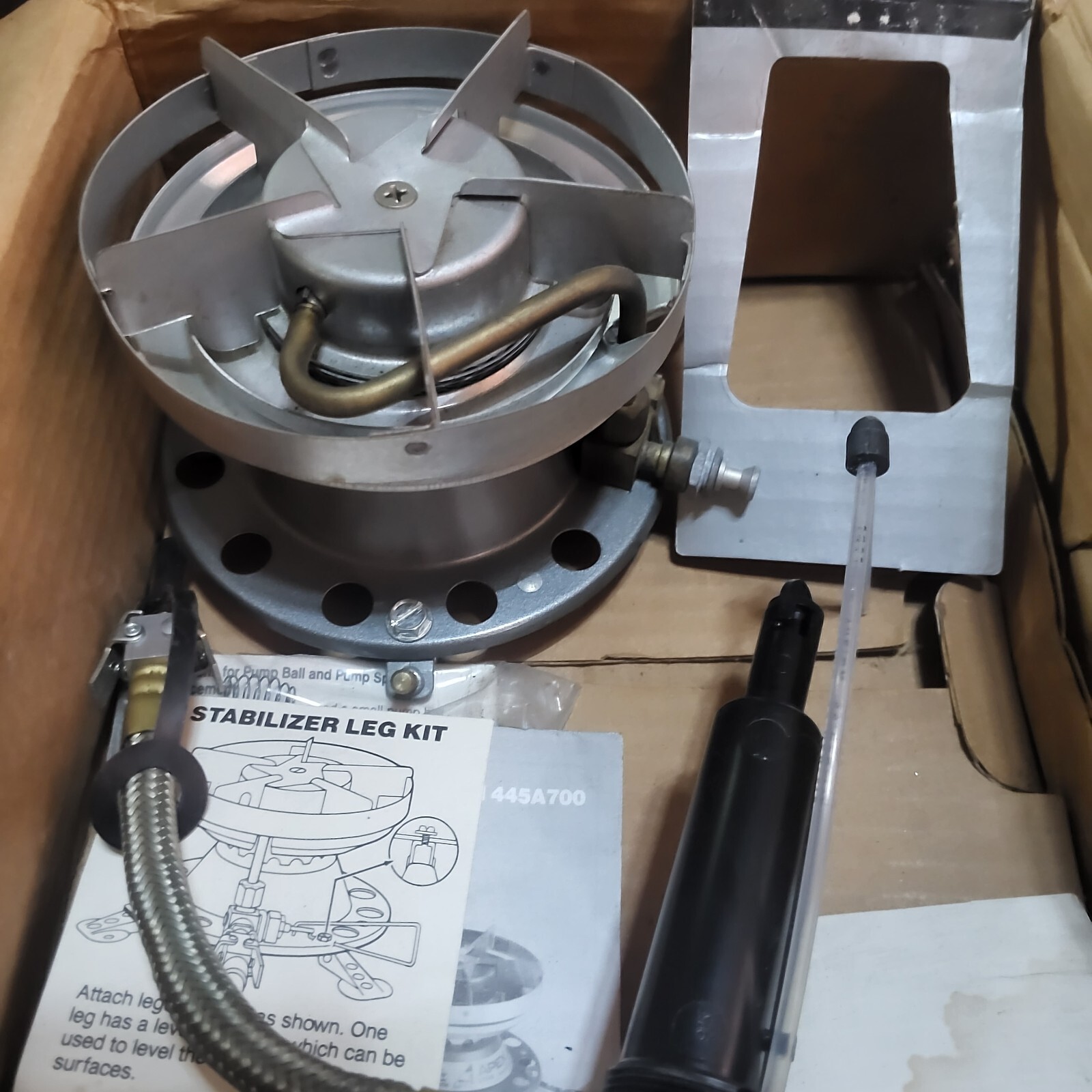 Peak 1 Stove USA COLEMAN APEX II 445A700 Dual Fuel Camping Backpack Stove