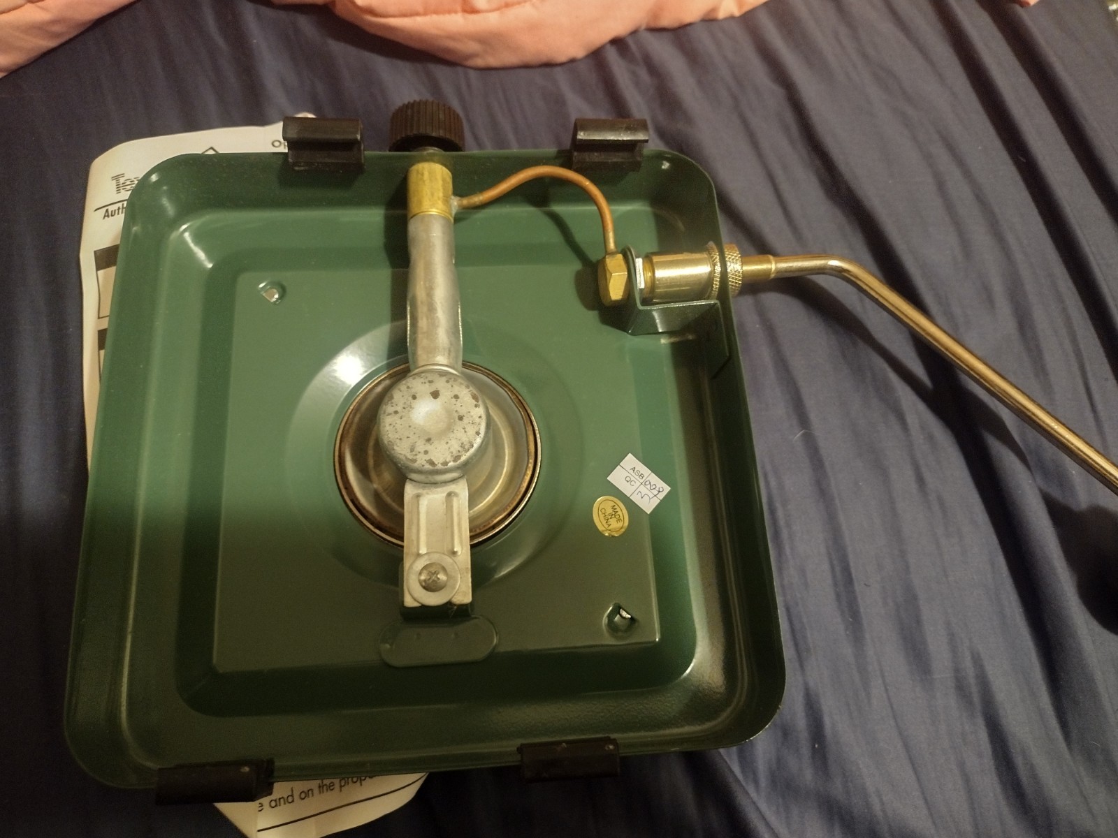 Vintage Texsport Single Burner Propane Stove NEW #14204 Camping 5000 BTU N