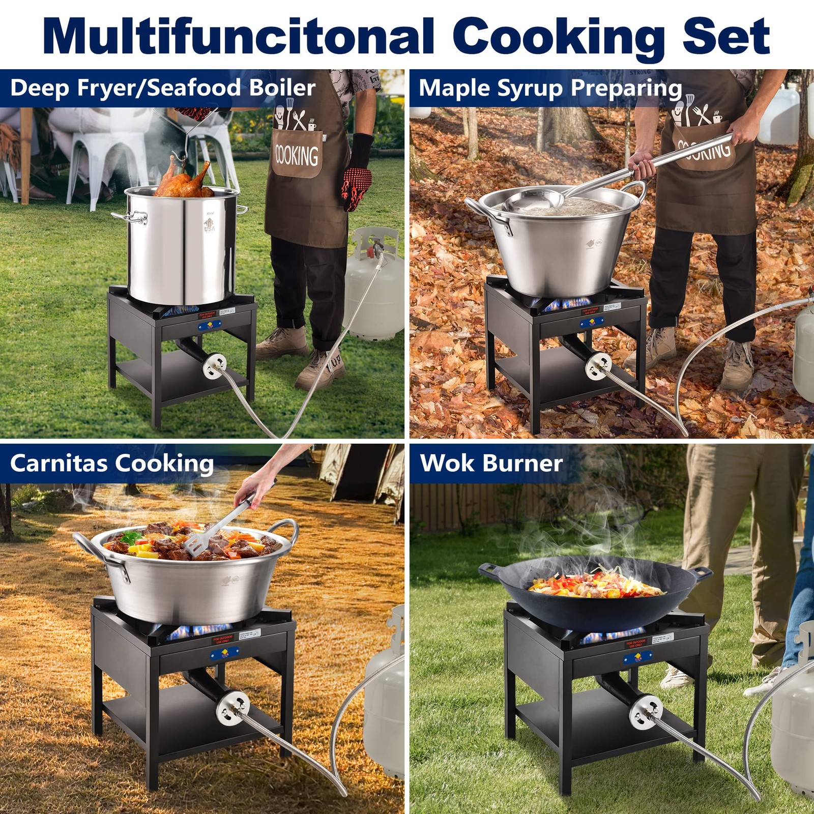Arc Advanced Royal Champion Arc Single Burner Propane Stove 200000Btu Cast Iron