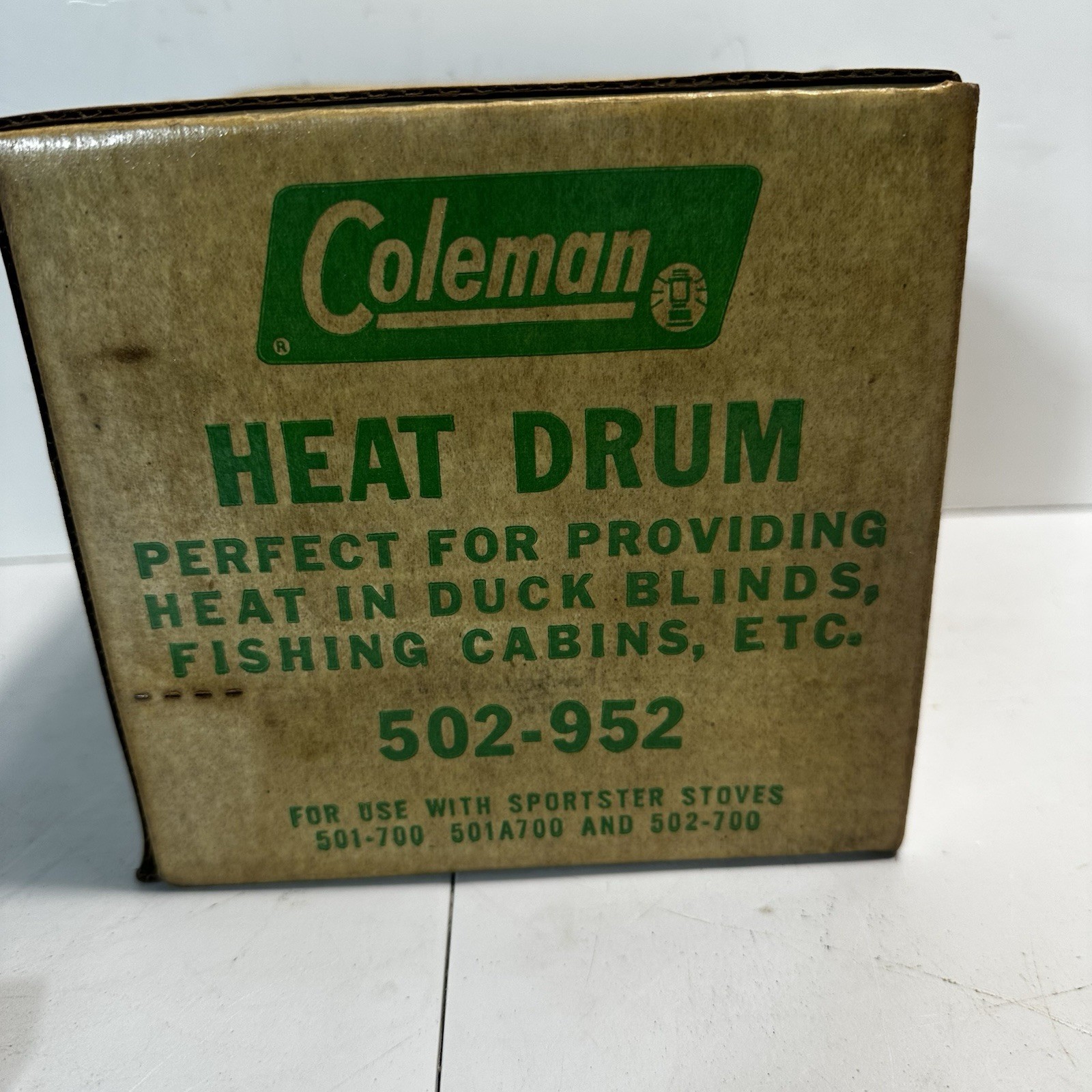 Vintage Coleman 502 Camp Stove Set