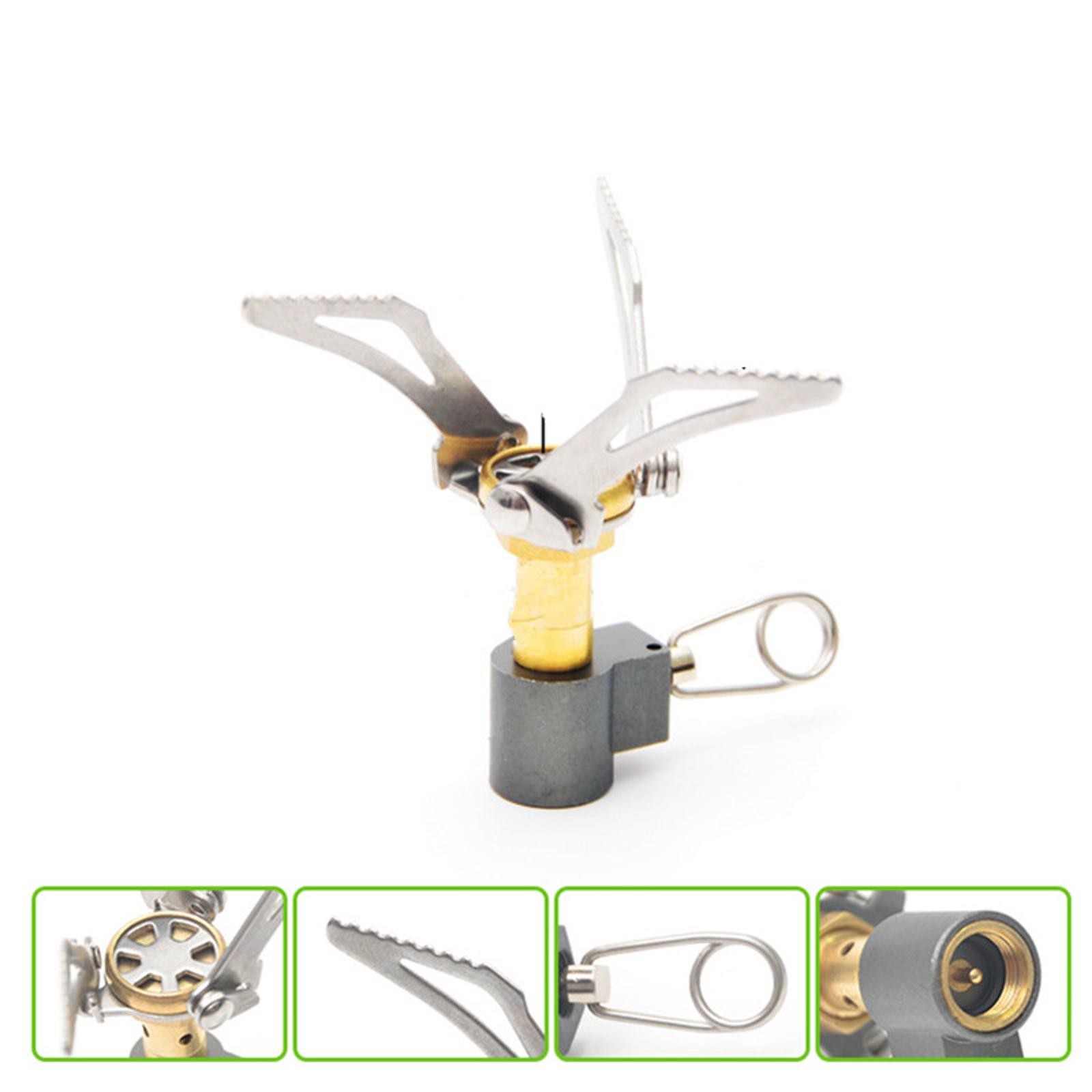3000W Folding Mini Ultralight Outdoor Camping Cook Burner Gas Stove Strong Power
