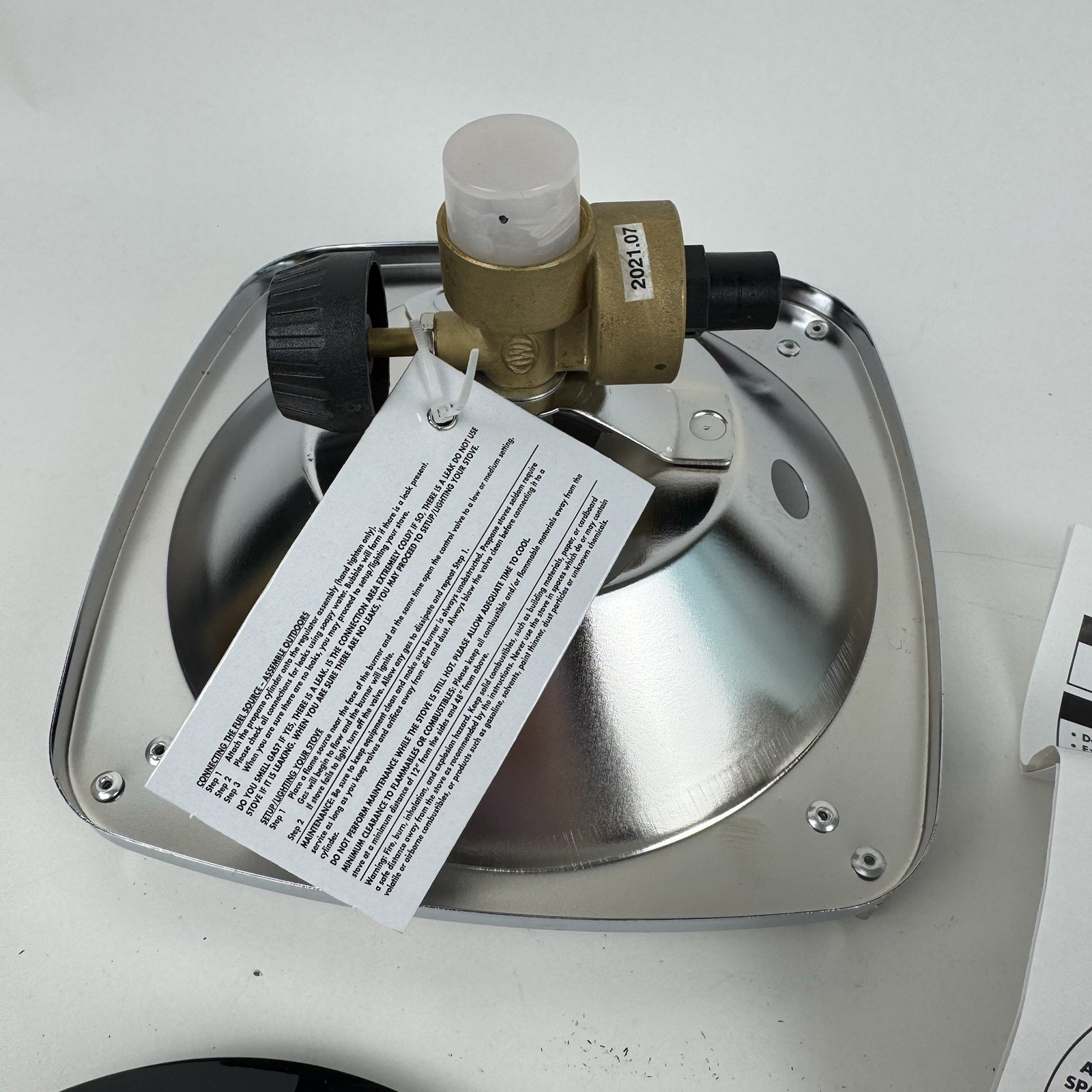 Texsport Lassen Single Burner Propane Stove – New Old Stock #14213