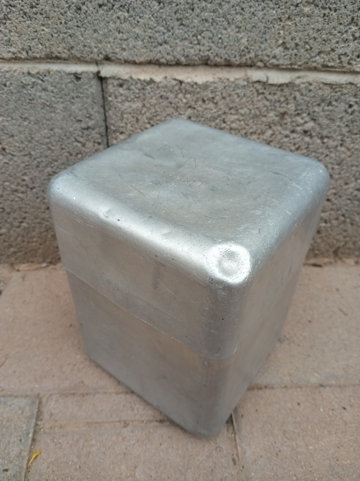 Vintage Coleman Peak 1 Camping Stove Aluminum Case Box Only