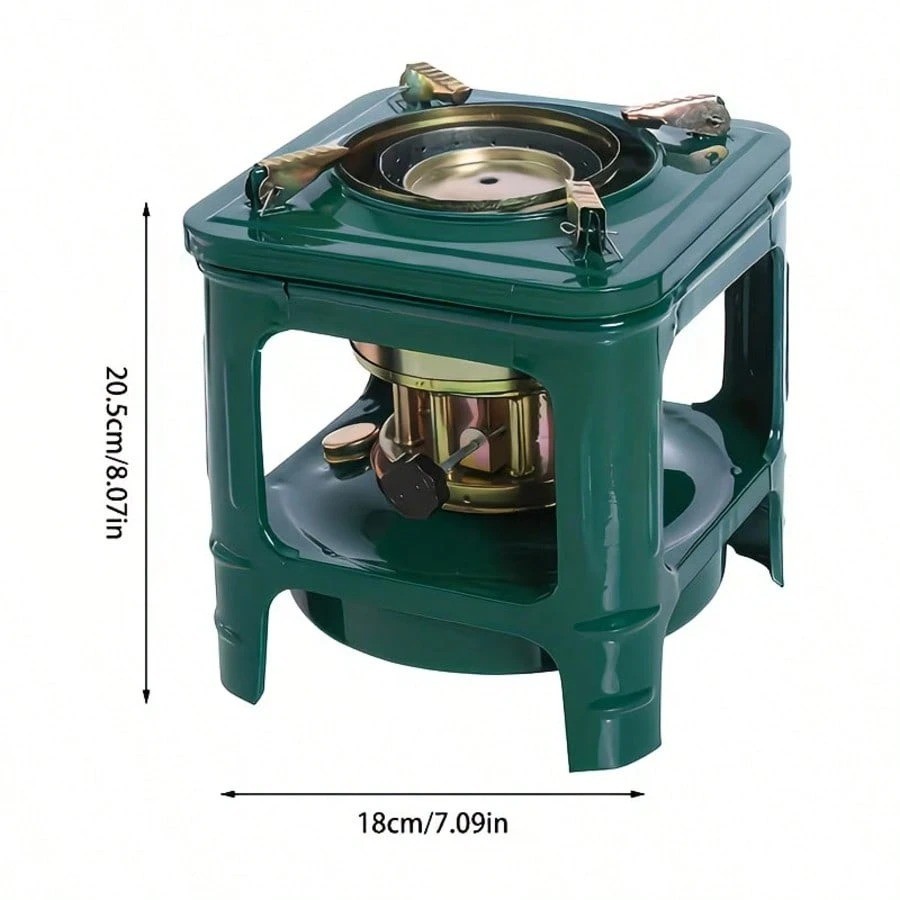 New 16 Core Kerosene Camping Stove Portable Outdoor Cooking Burner Green