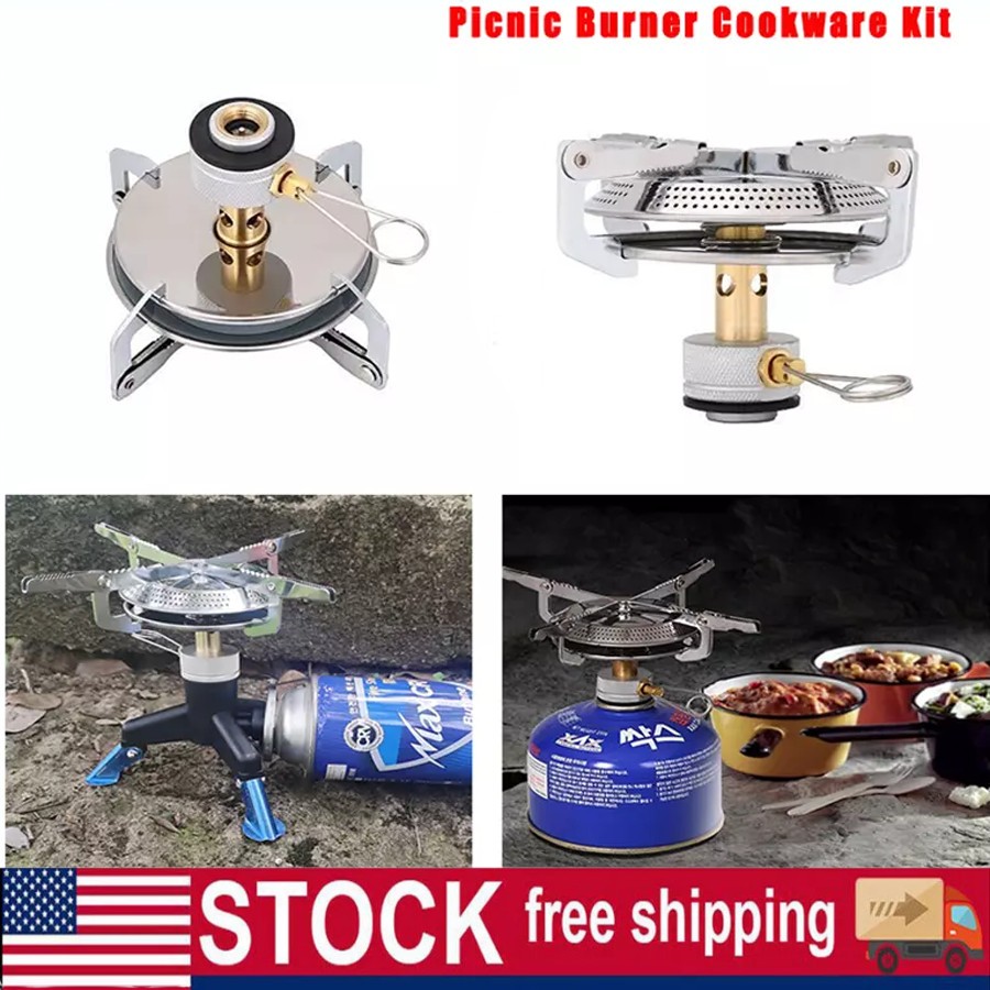 Portable Gas Propane Cooking Stove Outdoor Camping Butane Hiking Picnic Burner