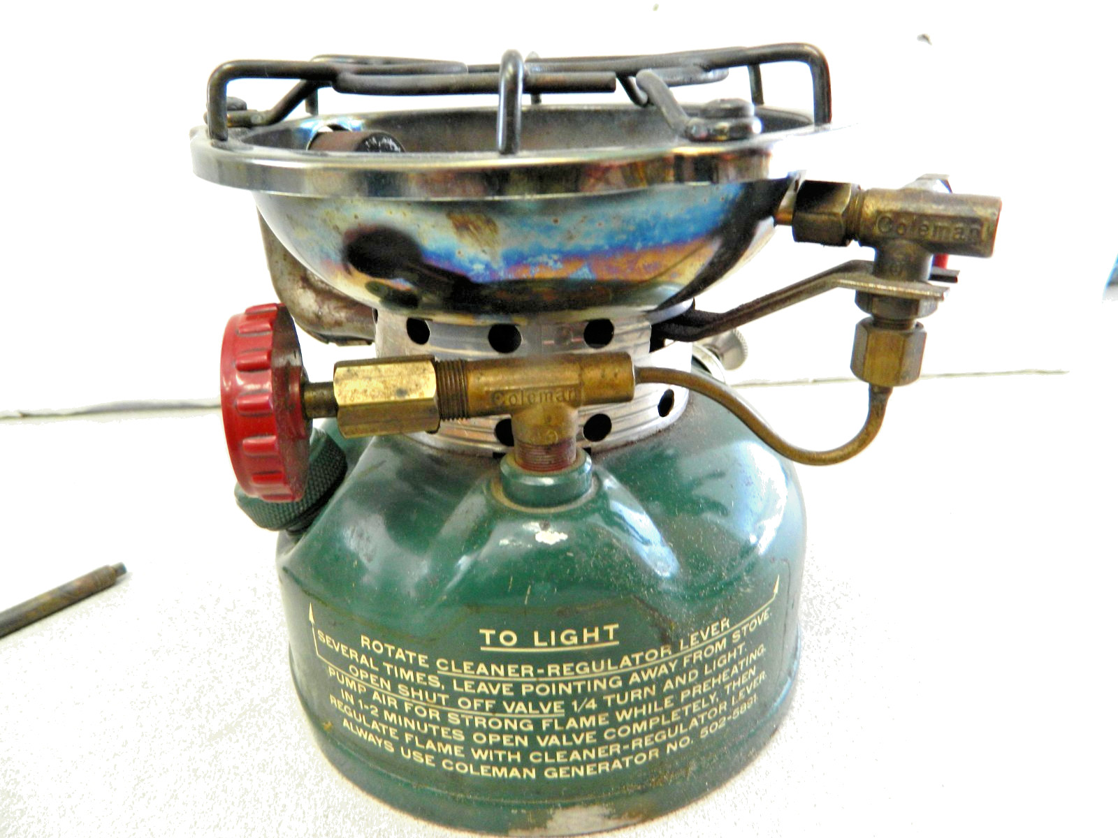 Vintage Coleman Sportster Camp Stove 502-700 With Original Box
