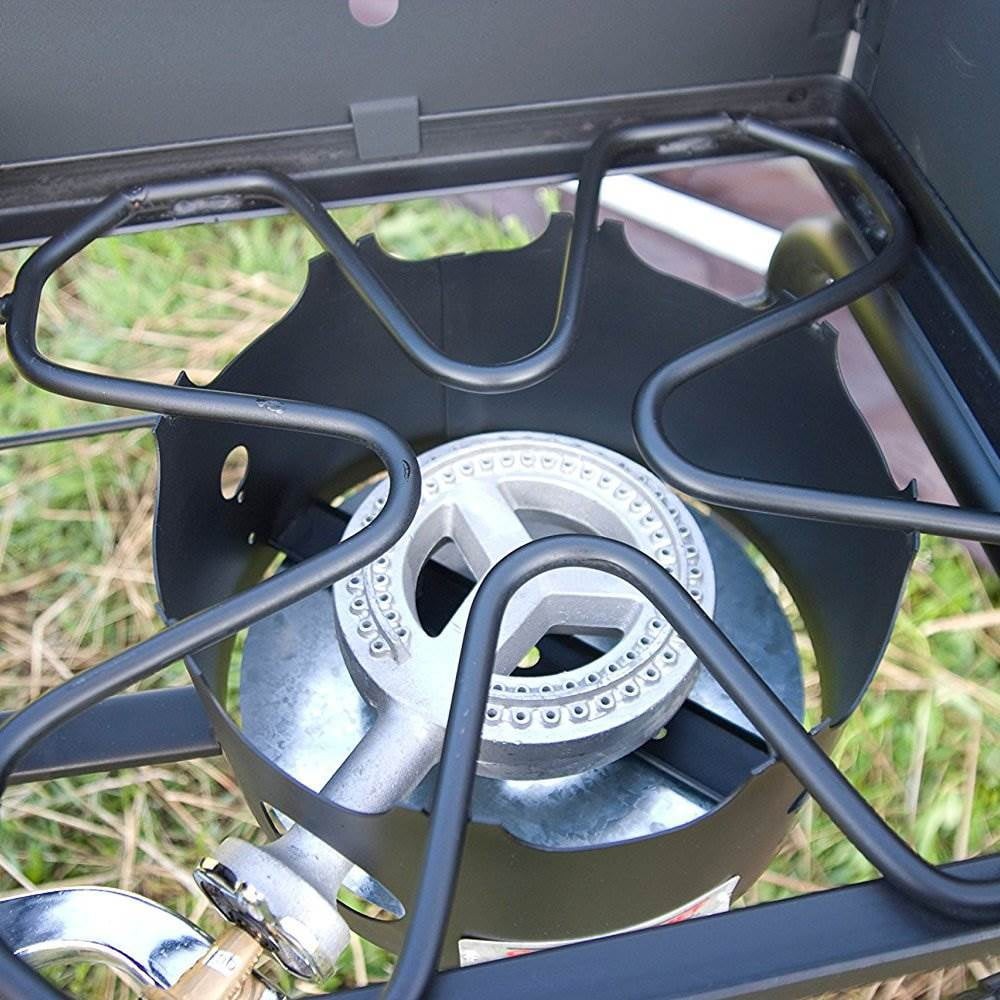 Explorer 30,000 BTU 2-Burner Propane Stove, Steel