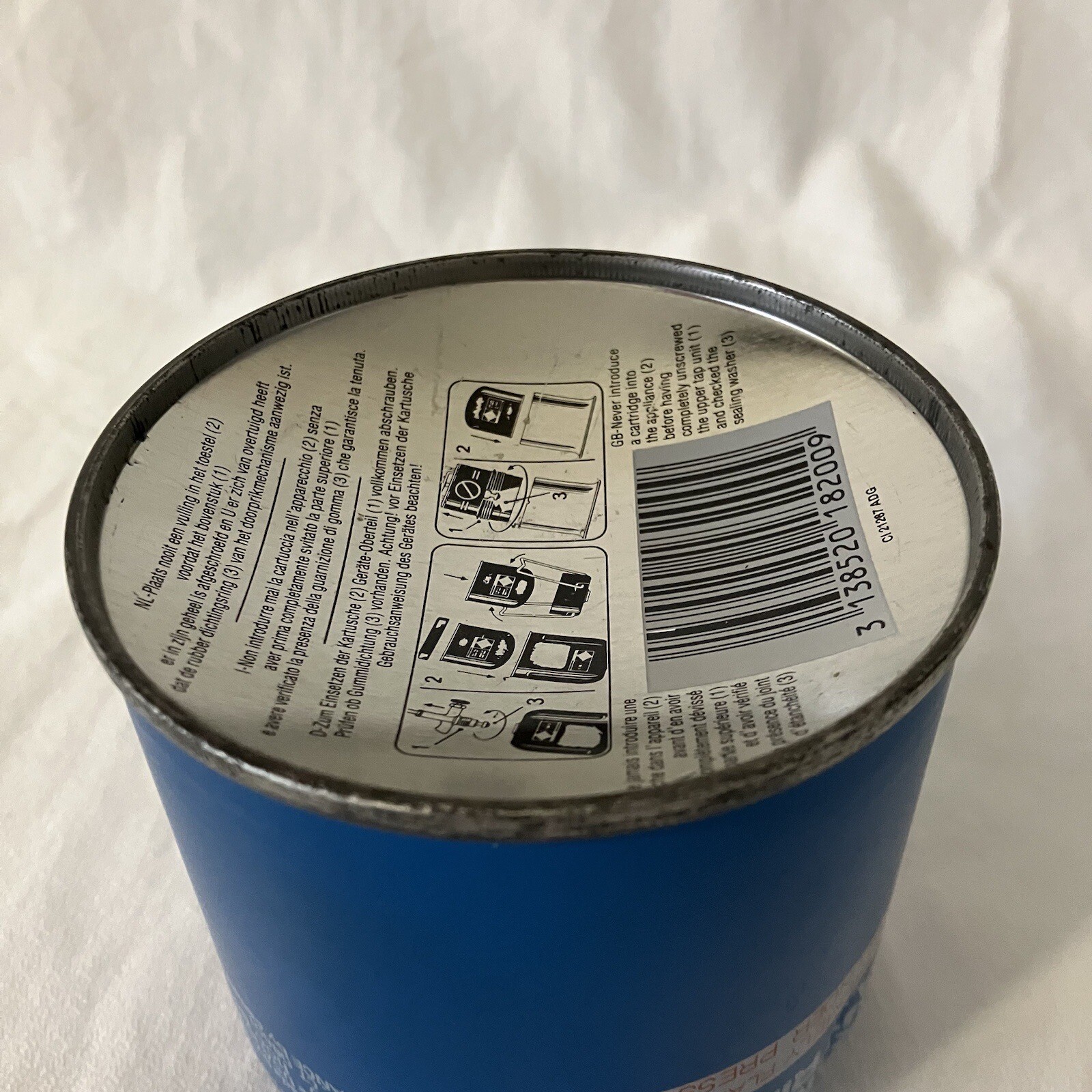 Vintage Camping Gaz C 206 6.75 OZ Fuel Cartridge/Can Propane/Butane NOS (READ)
