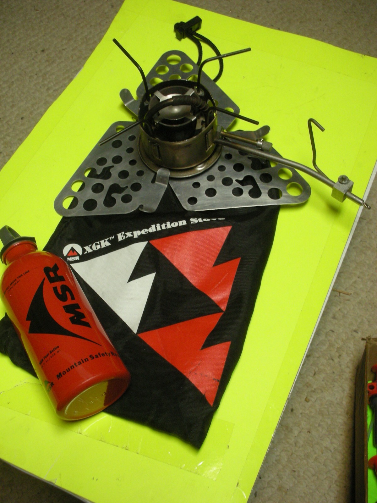 Working MSR XGK II Multi-Fuel Camping Stove (c. 1982)