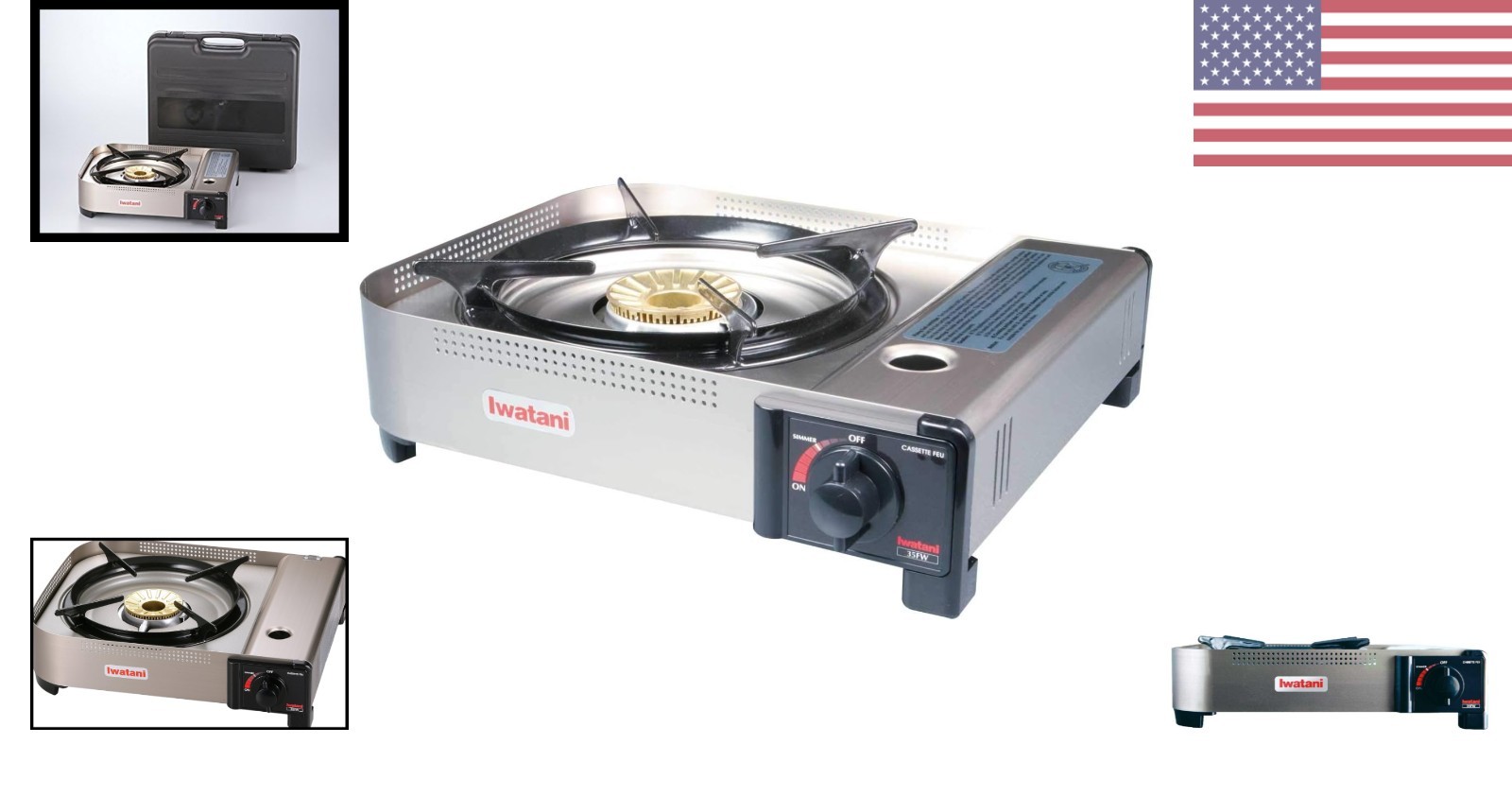 Ultra-Efficient 1-Burner Butane Cooking Stove – Perfect for Indoor & Outdoor Use