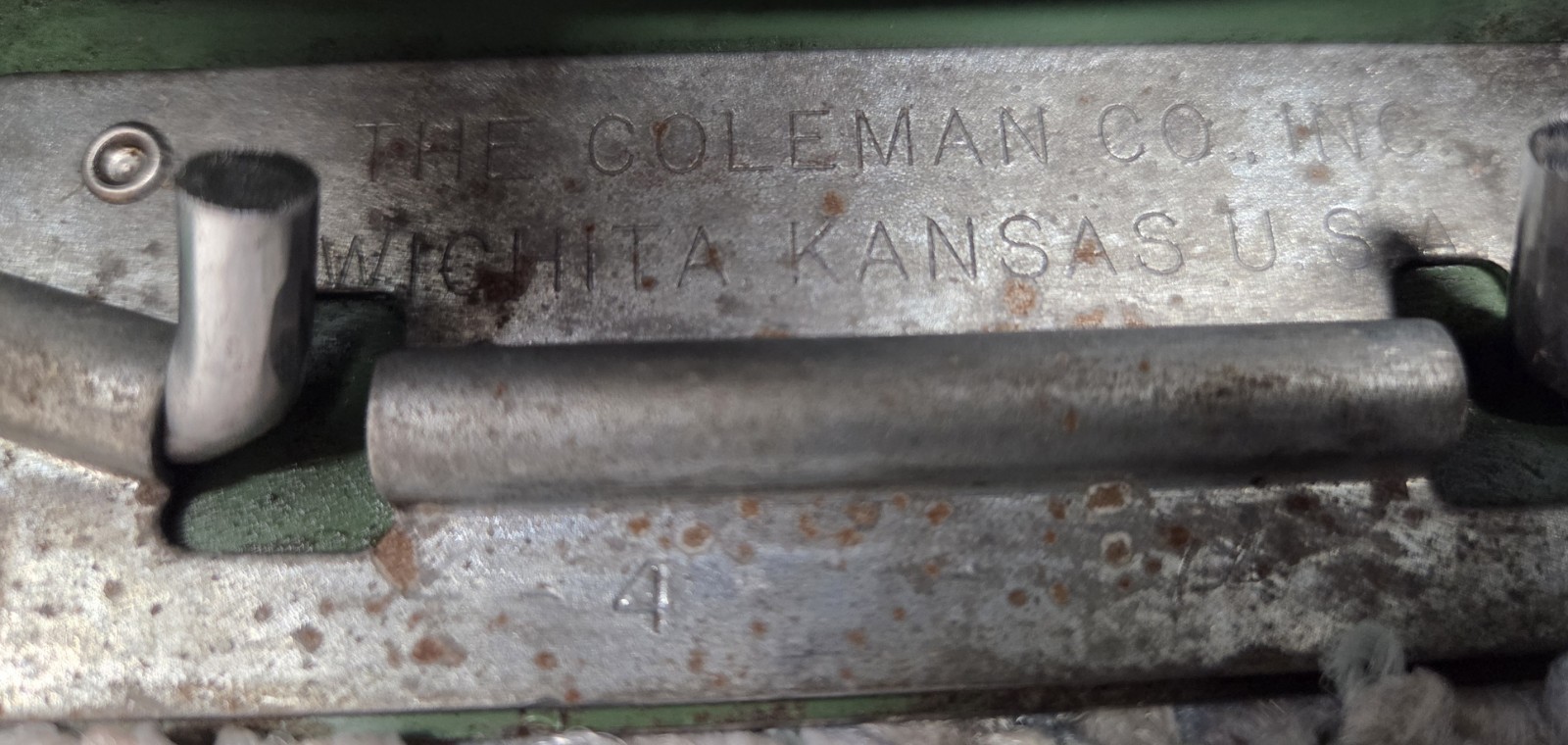 Vintage Coleman Propane Sportster Stove 5418-708 Single Burner 4/74