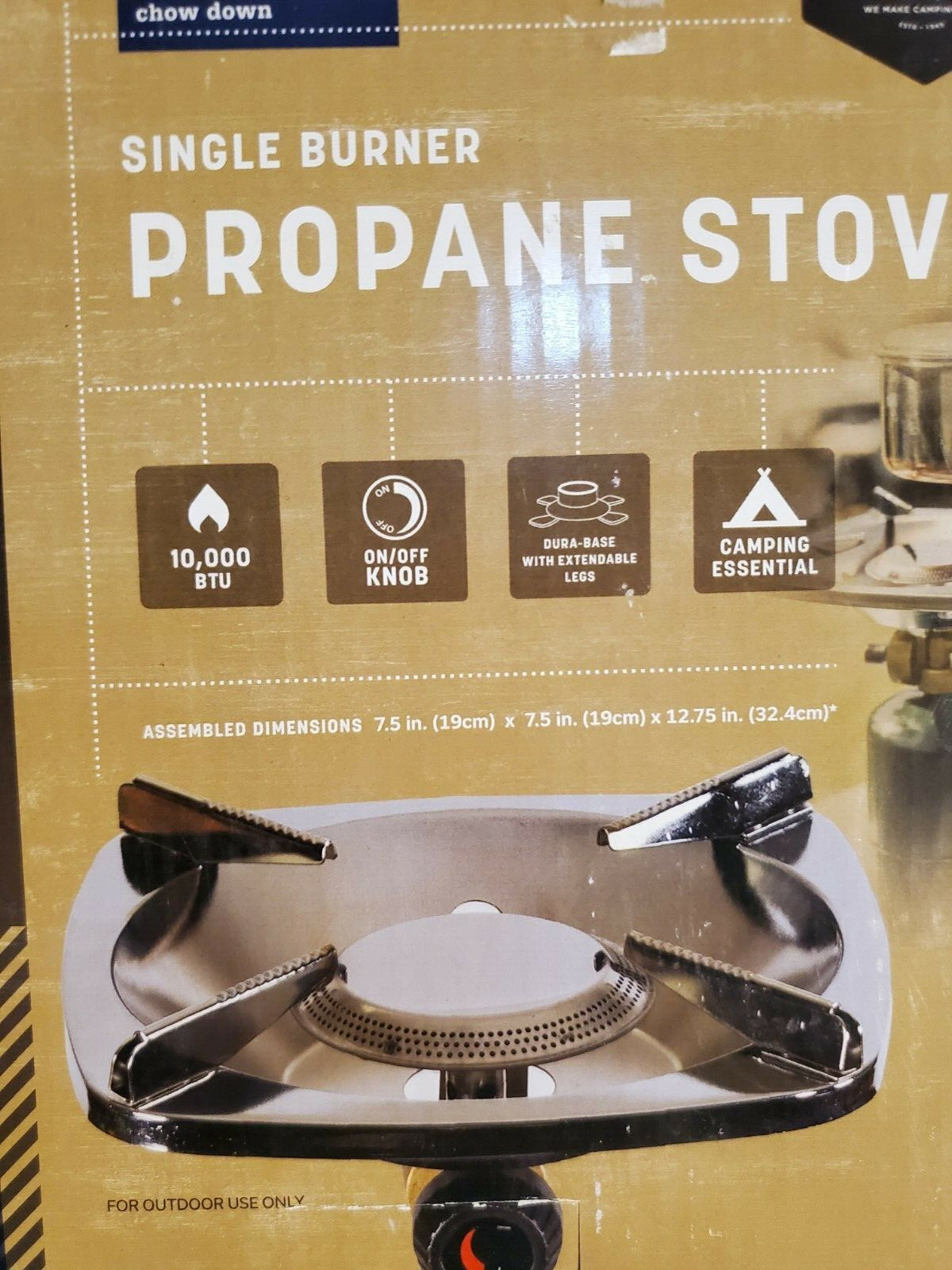 Stansport Single Burner Propane Stove Camping Hunting