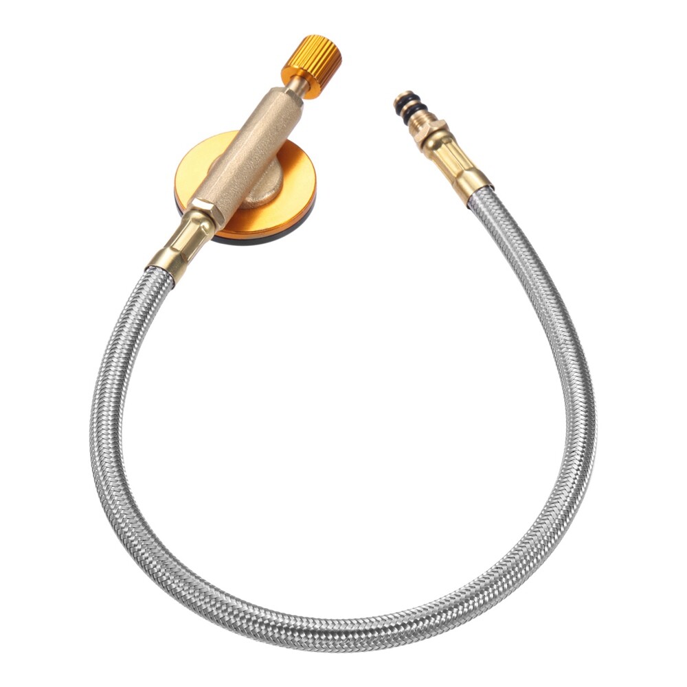 Camping Stove Butane Gas Adapter Stove Converter Connection Hose Connecter BBQ