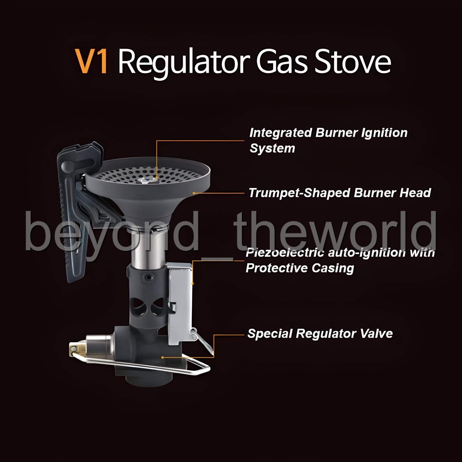KOVEA V1 KGB-1607 Regulator Gas Stove Mini Stove for Outdoor with Case⭐Tracking⭐