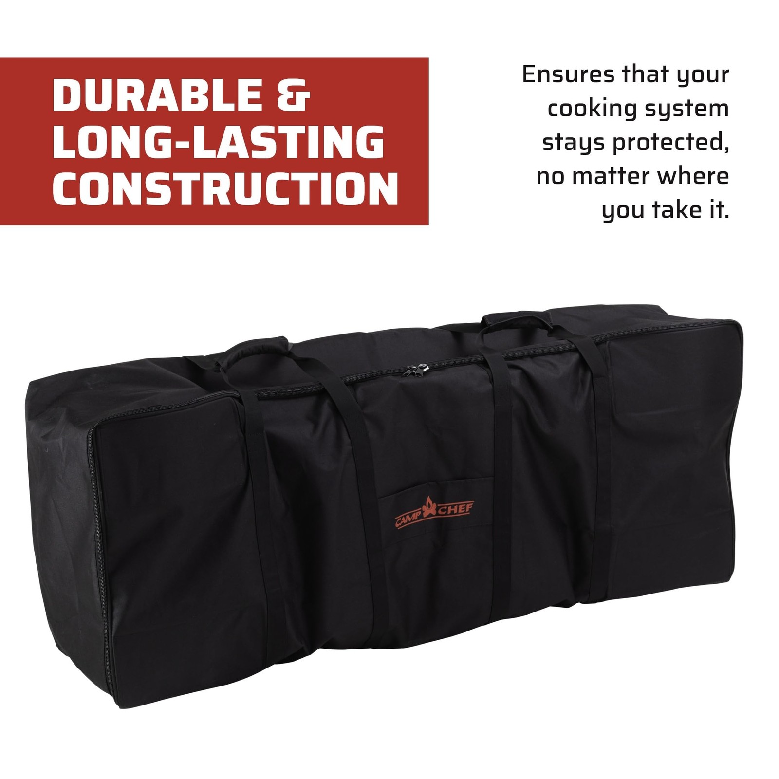 Camp Chef Cb90 Stove Carry Bag For 41.5 3 Burner Cooker Grills Heavy Duty Black